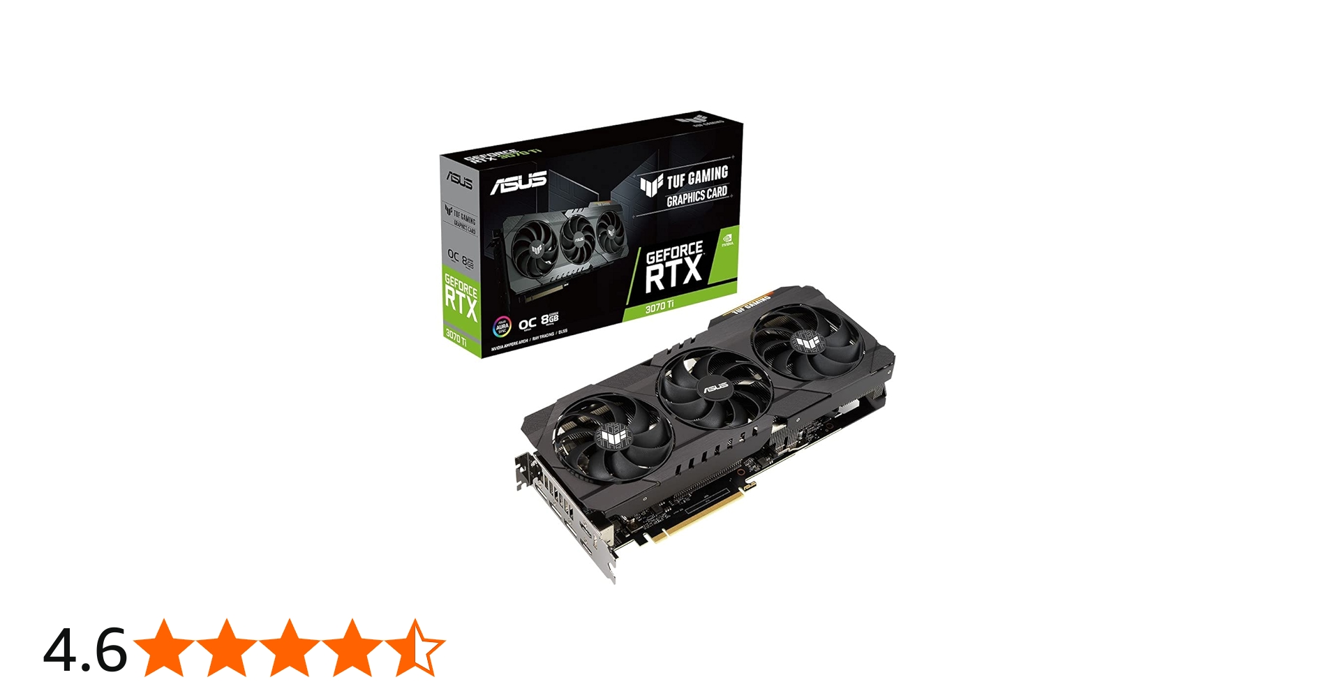 Amazon | ASUSTek TUF Gaming NVIDIA® GeForce RTX™ 3070 Ti 搭載