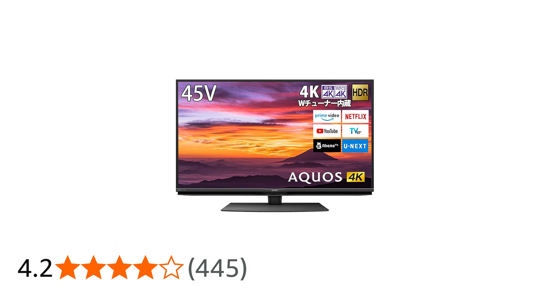Amazon.co.jp: シャープ 4K チューナー内蔵 液晶 テレビ Android TV