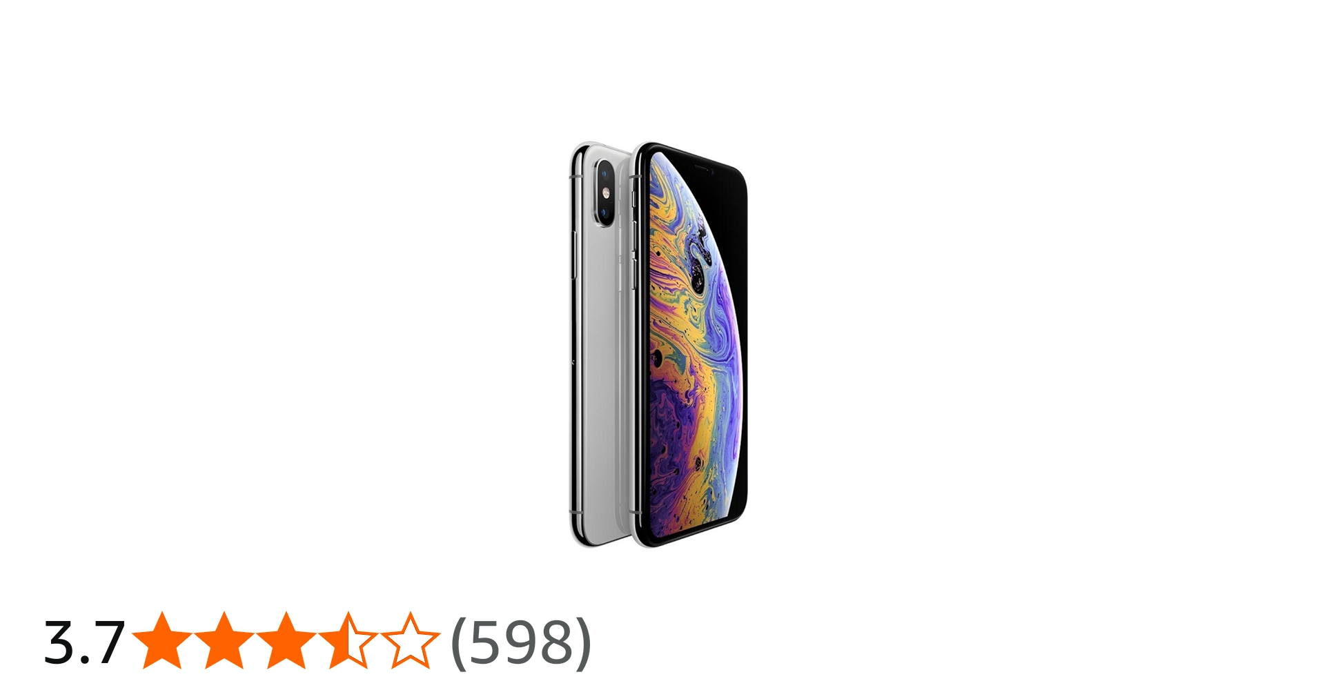 Amazon | 【整備済み品】 Apple iPhone XS 64GB シルバー SIMフリー