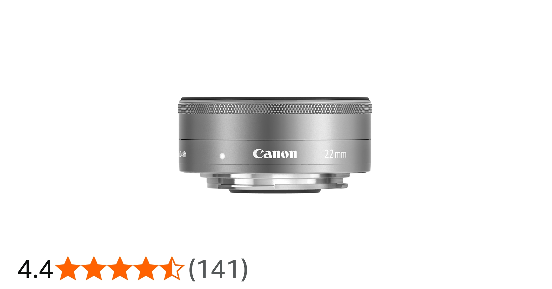 Amazon.co.jp: Canon 単焦点広角レンズ EF-M22mm F2 STM シルバー