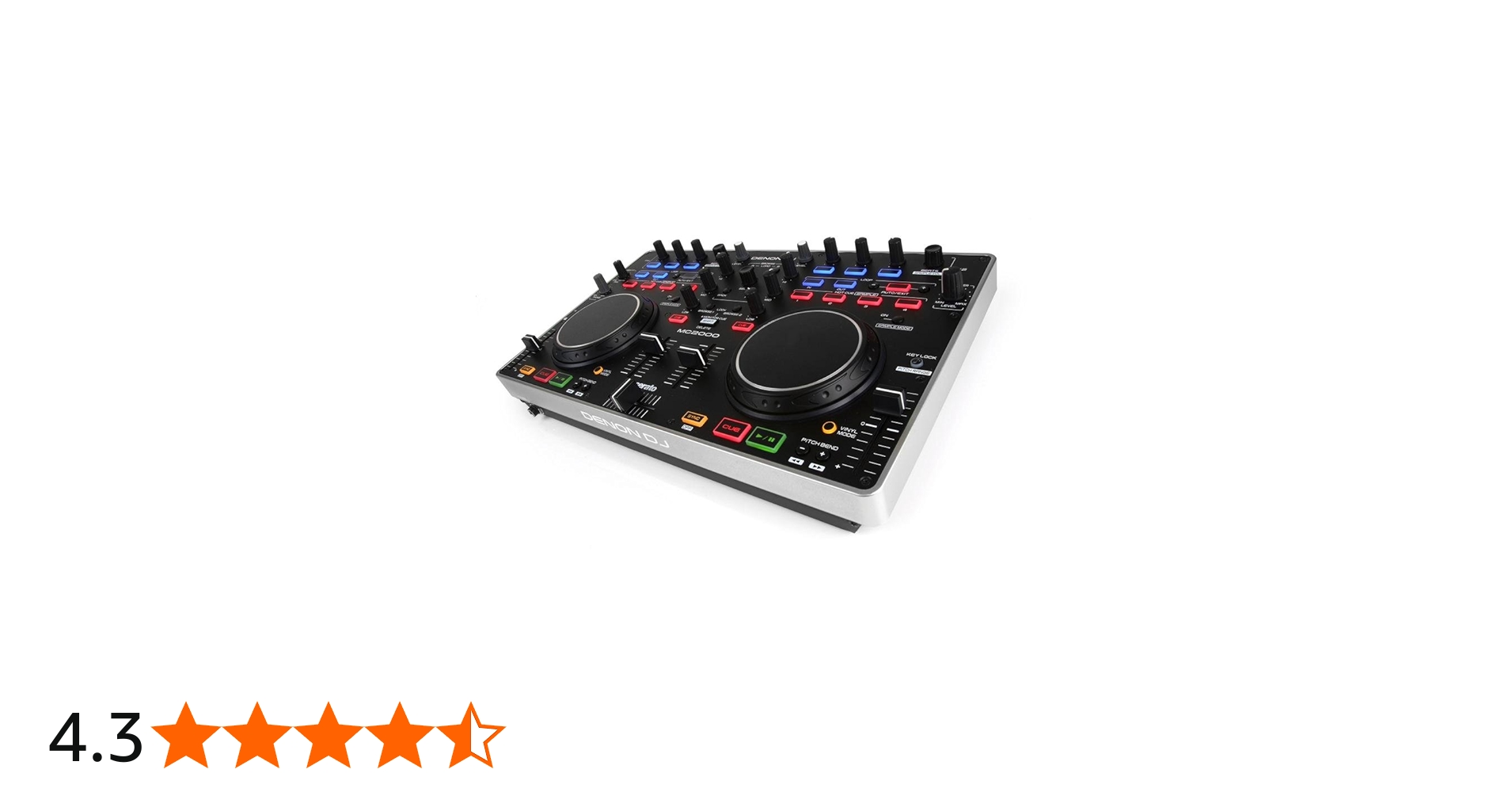 Amazon | DENON MC2000 USB MIDI DJコントローラー ブラック | DJ