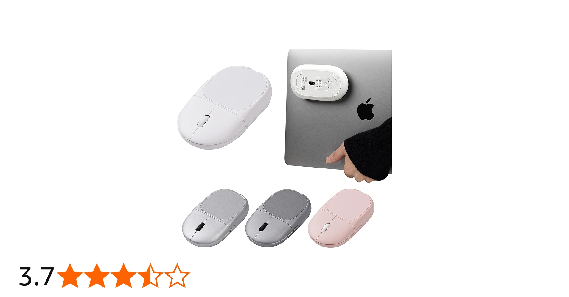 Amazon.co.jp: fromseed ワイヤレスマウス ホワイト 無線 ノート