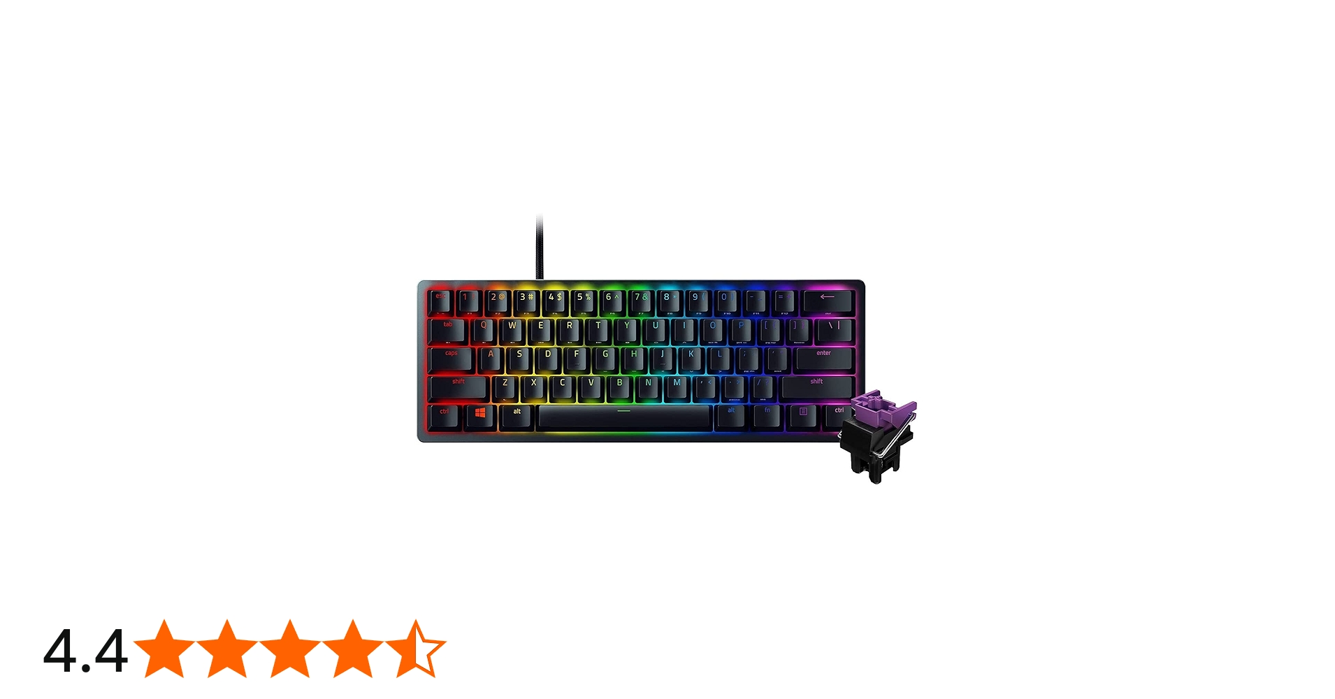 Amazon.co.jp: Razer Huntsman Mini 小型 ゲーミングキーボード