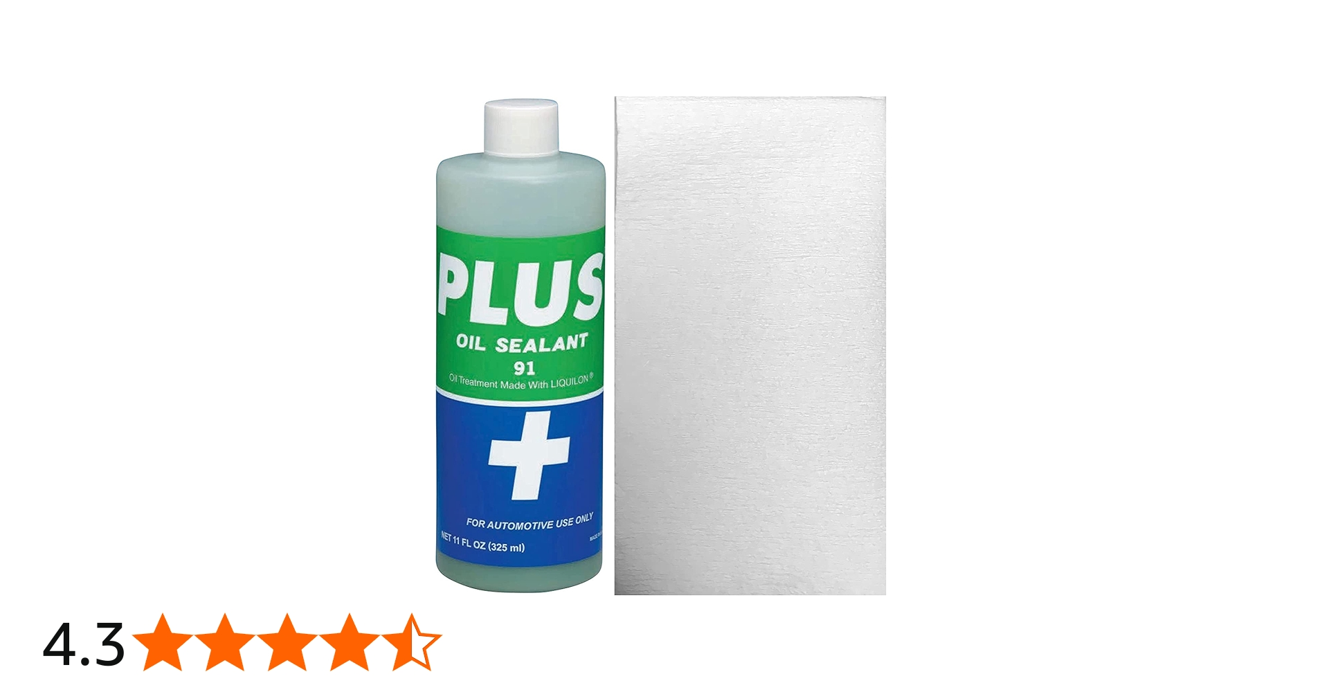 Amazon.co.jp: PLUS91 プラス91 オイルシーリング剤 325ml 1本