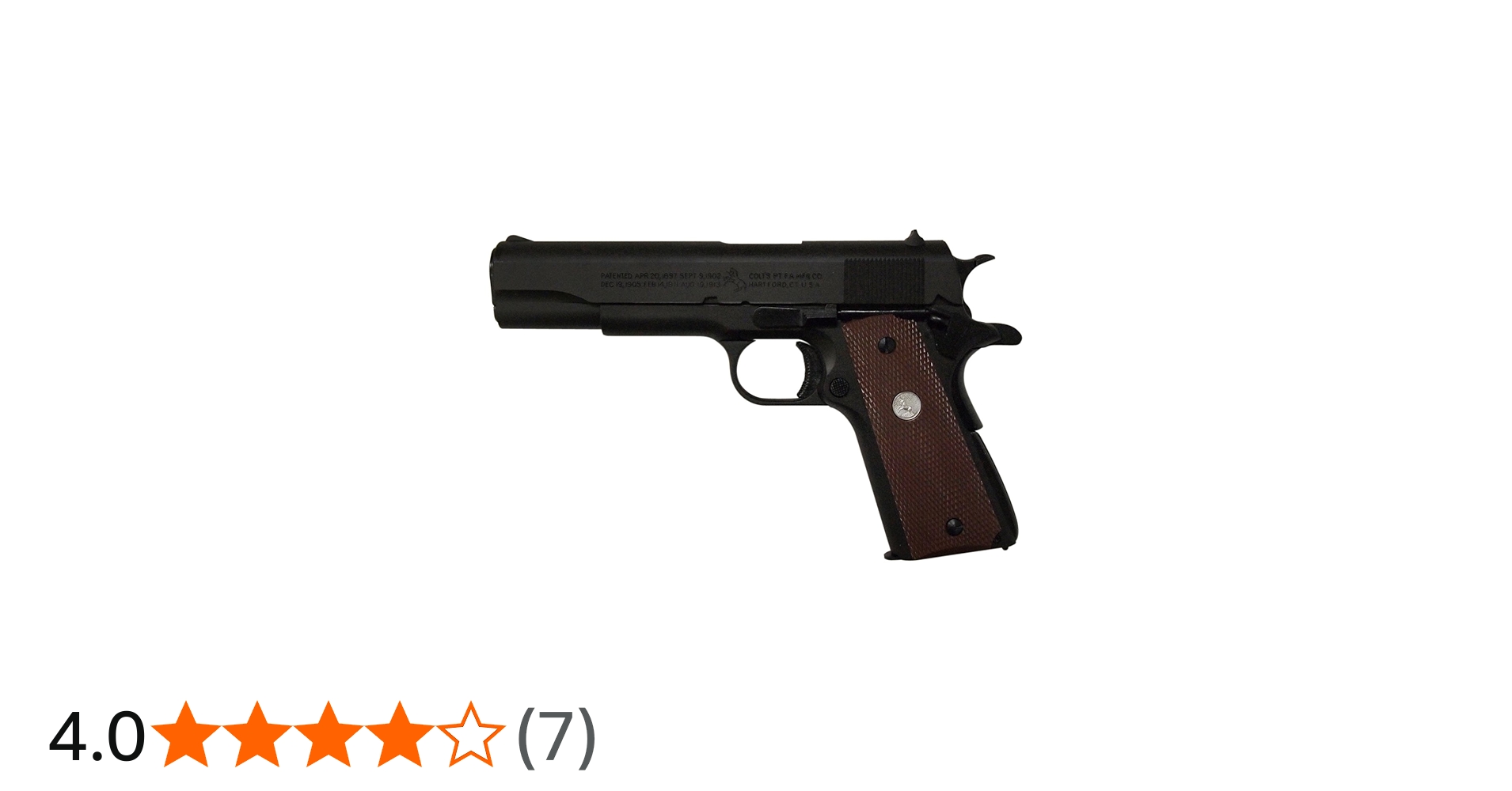 Amazon | マルシン工業 Colt Government M1911A1 HW モデルガン完成品