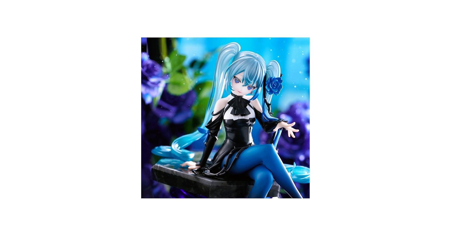 Amazon.co.jp: 初音*ミク 青薔薇 フィギュア ぬーどるストッパー