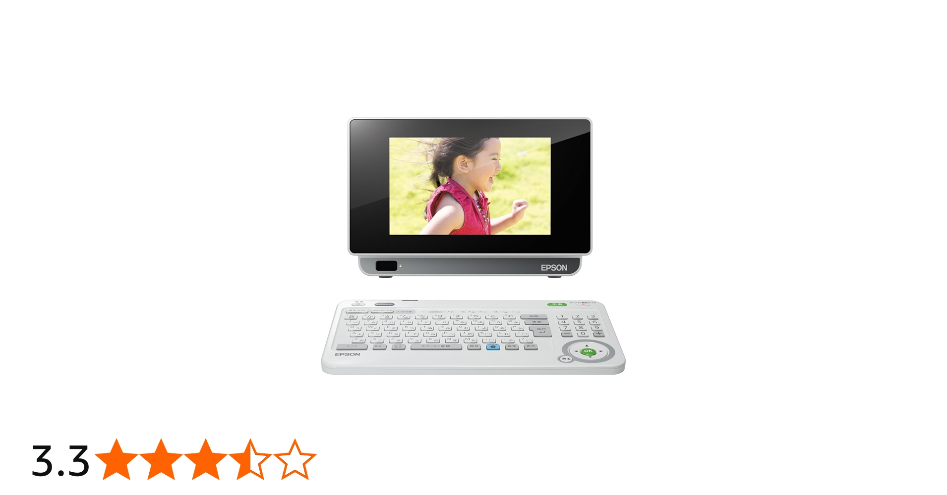 Epson Colorio me E-840 プリンター L判写真用紙194枚 Epson Colorio