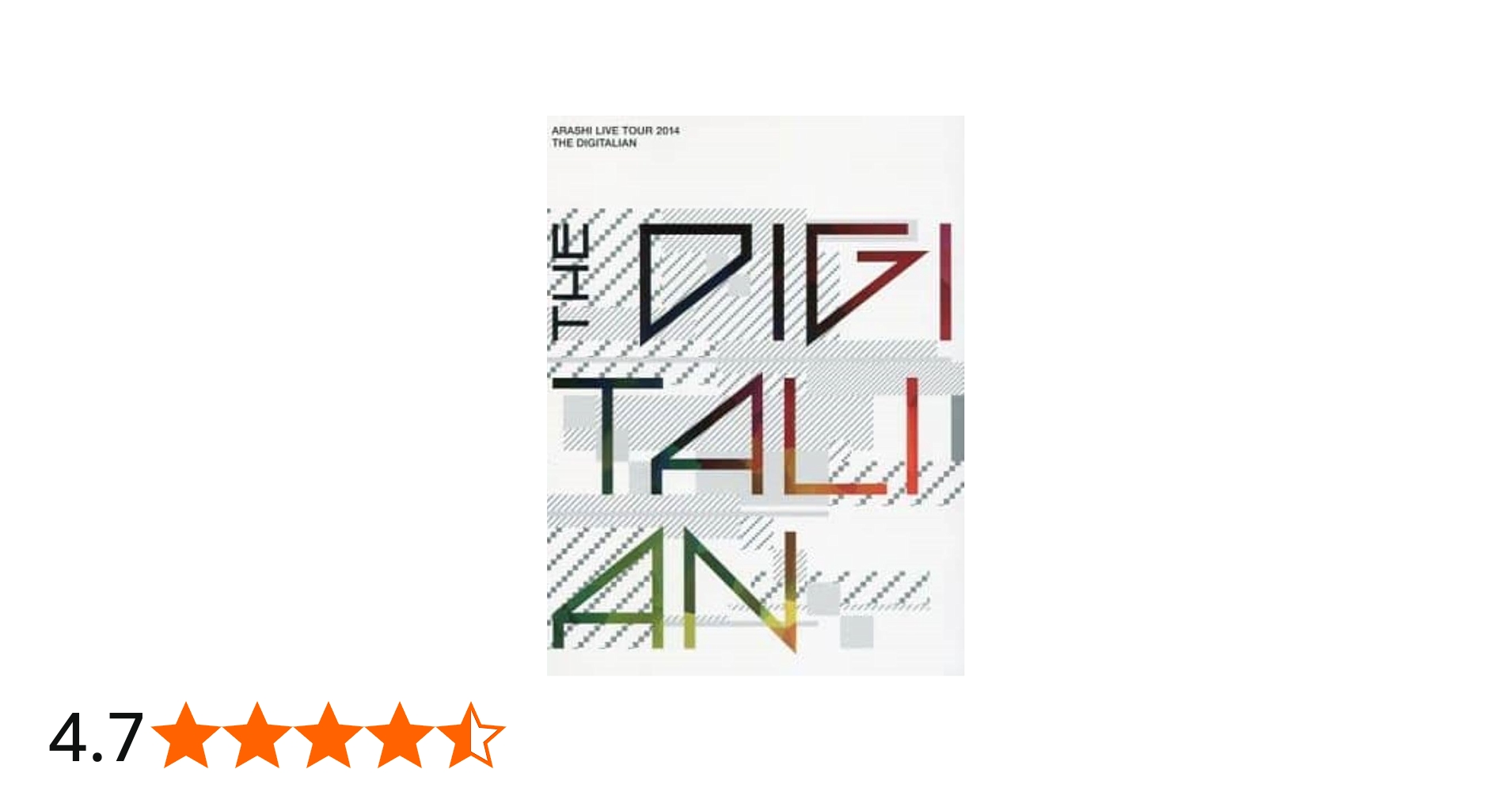 Amazon.co.jp: ARASHI LIVE TOUR 2014 THE DIGITALIAN(初回限定盤