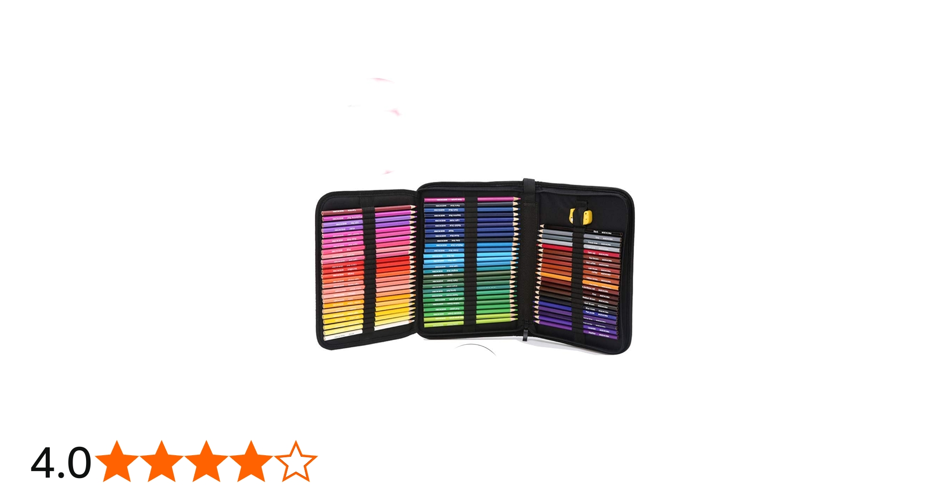 Amazon | kitamurasyoki 油性色鉛筆72色セット 大容量収納バック