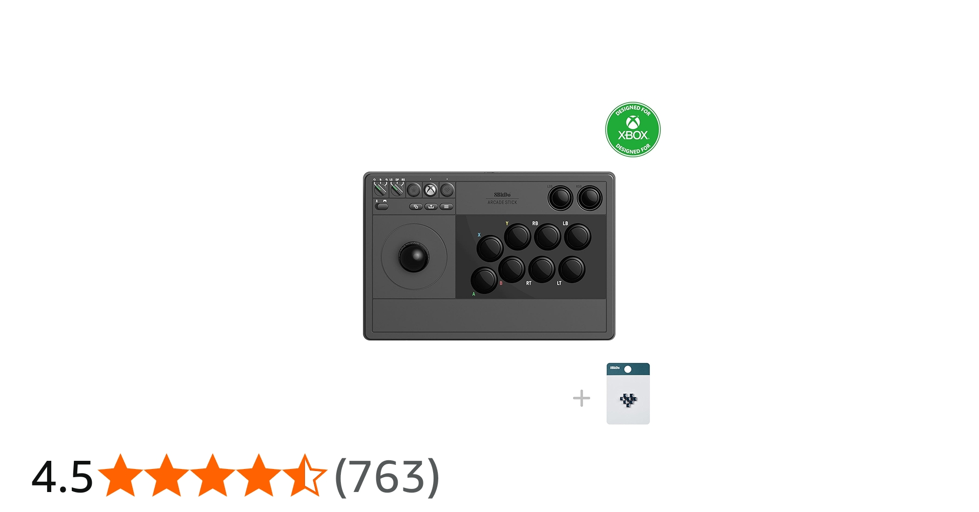 Amazon | 8Bitdo Arcade Stick Xbox Series X|S、Xbox One、Windows 10