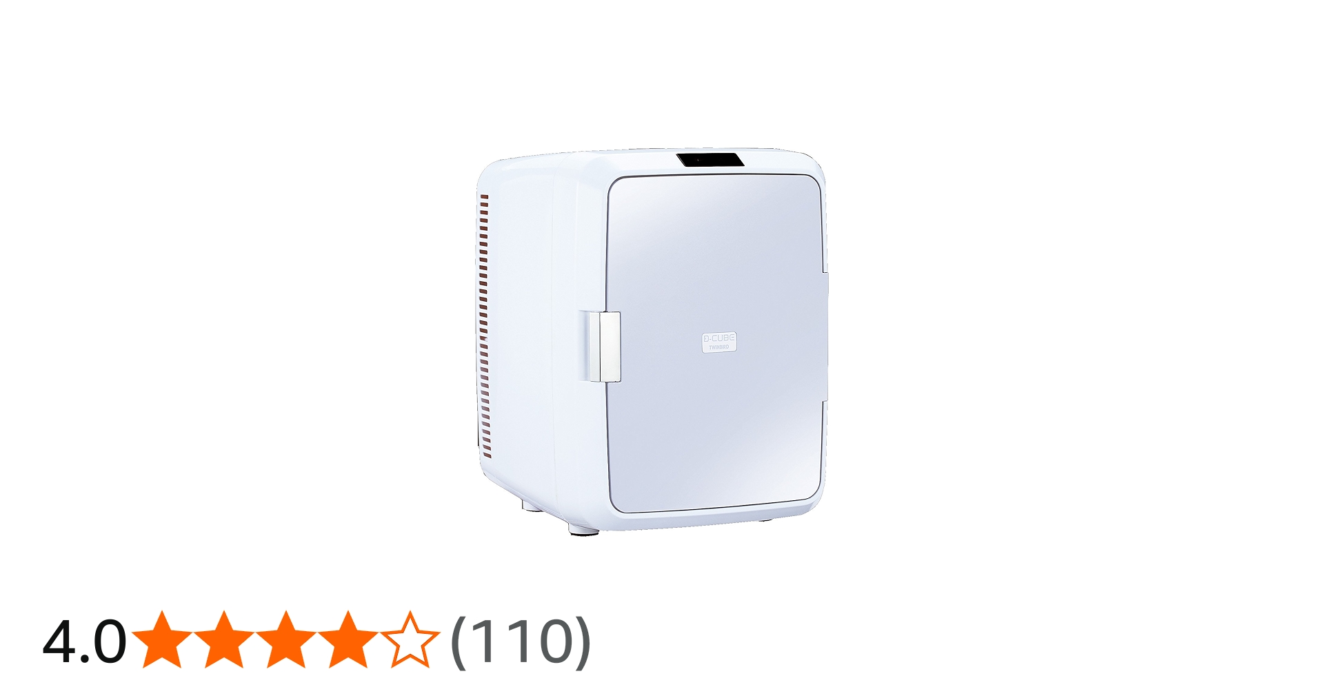 Amazon | TWINBIRD 2電源式ポータブル電子適温ボックス D-CUBE X