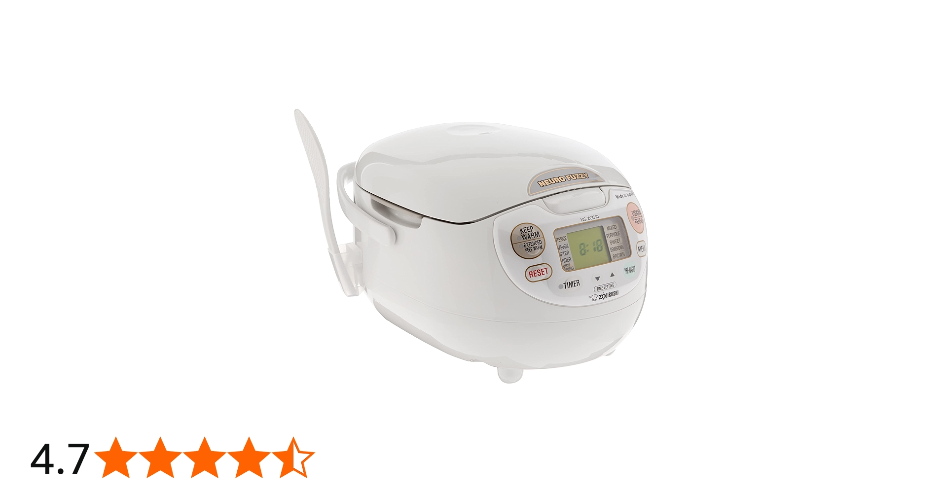 Amazon | 海外向け炊飯器 象印 NS-ZCC10(120V) | 象印マホービン