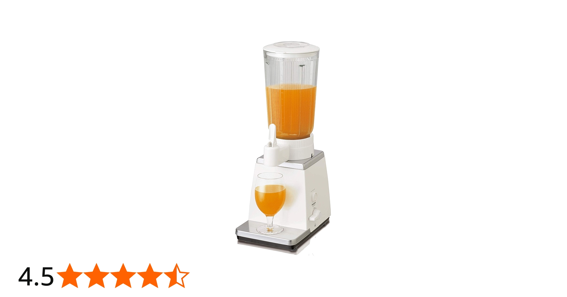 Amazon | パナソニック ミキサー 大容量(10杯分)ガラス製カップ使用