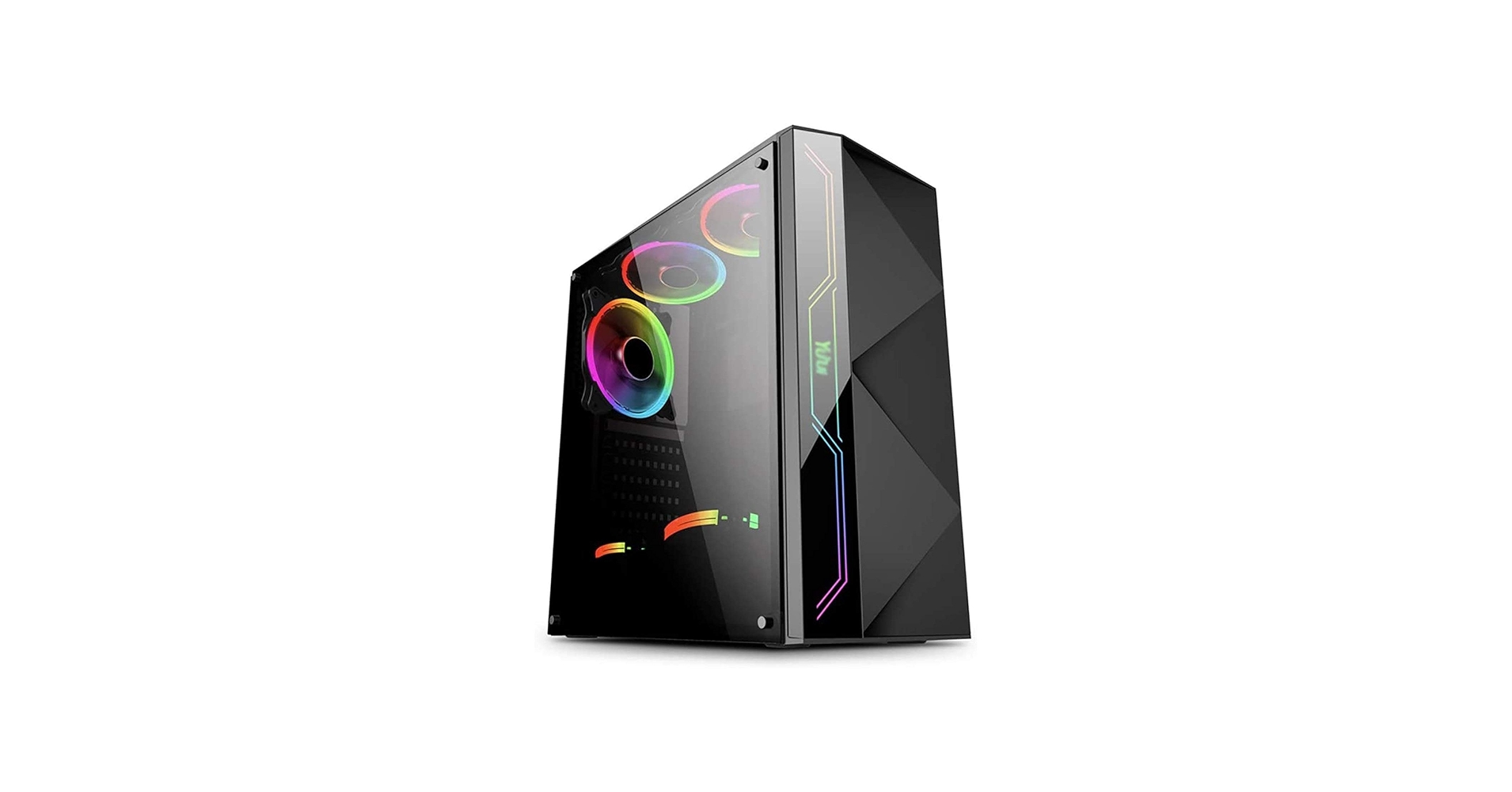 Amazon.com: ZXFF Gaming Case, Mid-Tower ATX/M-ATX/ITX PC Gaming