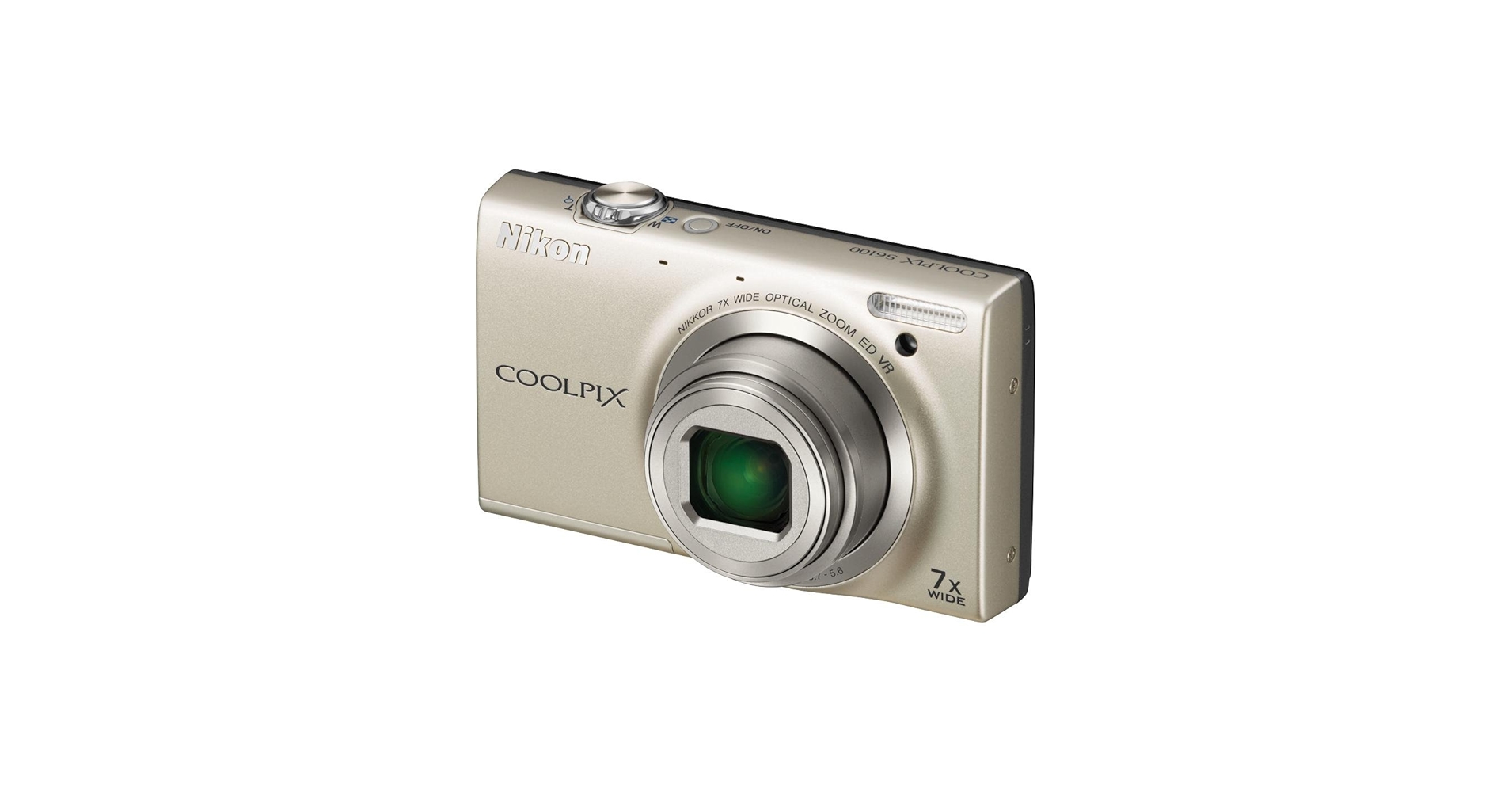 Amazon.com : Nikon COOLPIX S6100 16 MP Digital Camera with 7x