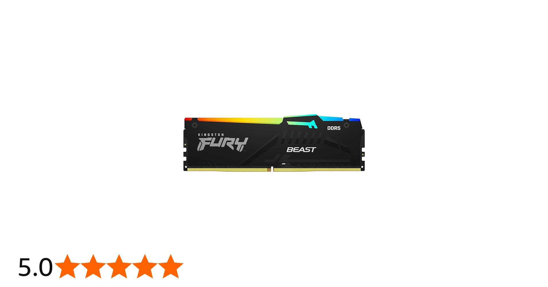 Kingston Fury Beast Black RGB 64GB (2x32GB) 5600MT/s DDR5 CL40