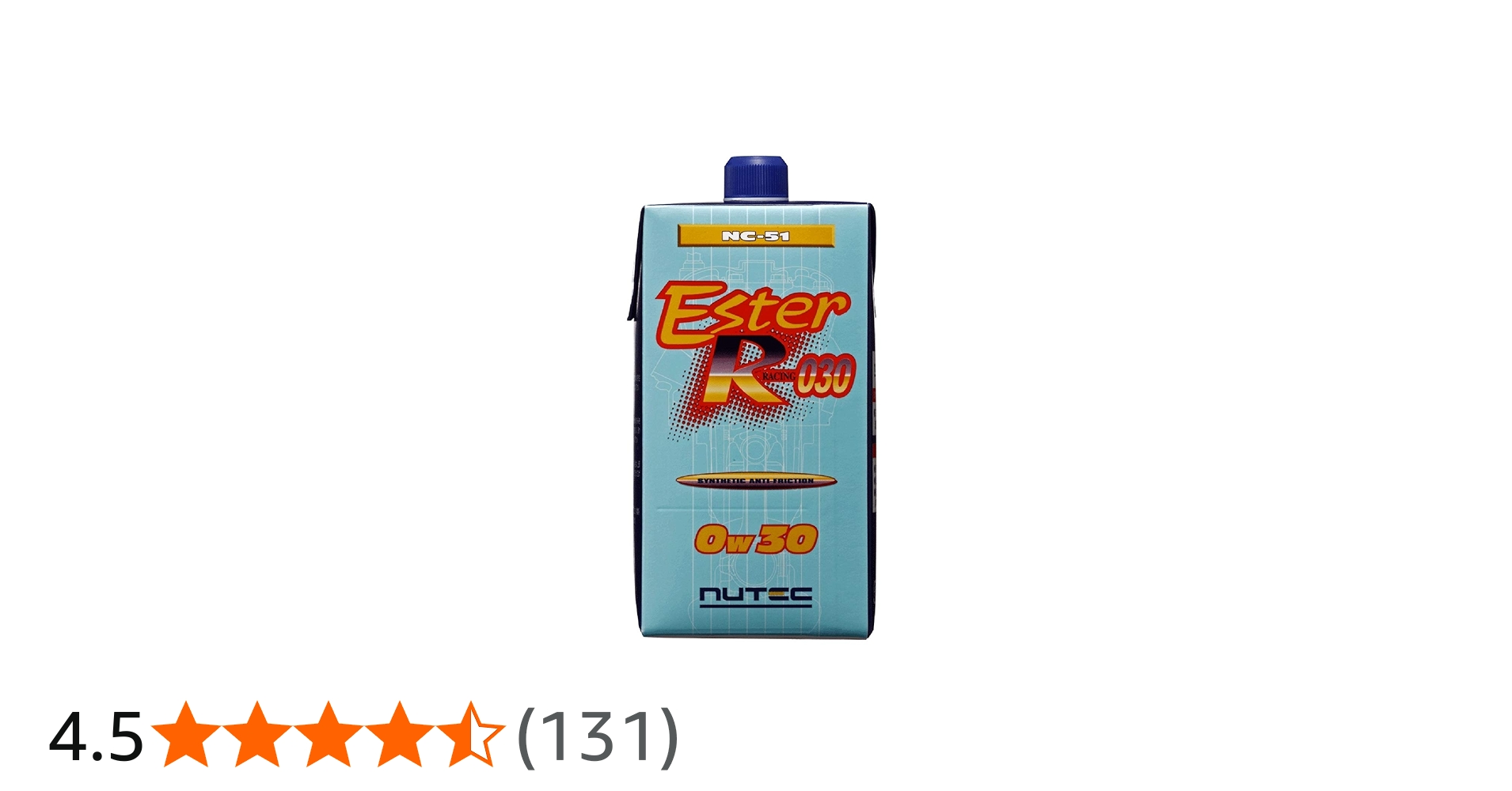 Amazon | ニューテック(NUTEC) エンジンオイル NC-51 0W-30 化学合成