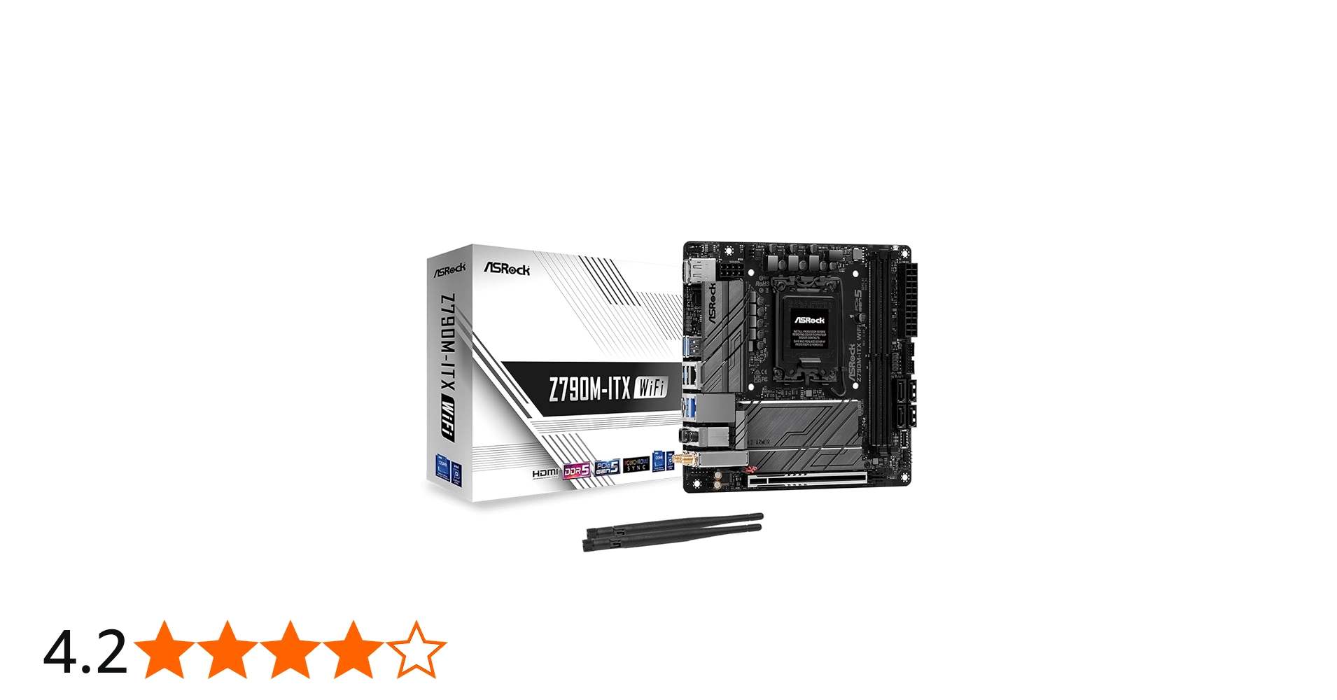 Amazon | ASRock マザーボード Z790M-ITX WiFi Intel 第12世代 ・ 13