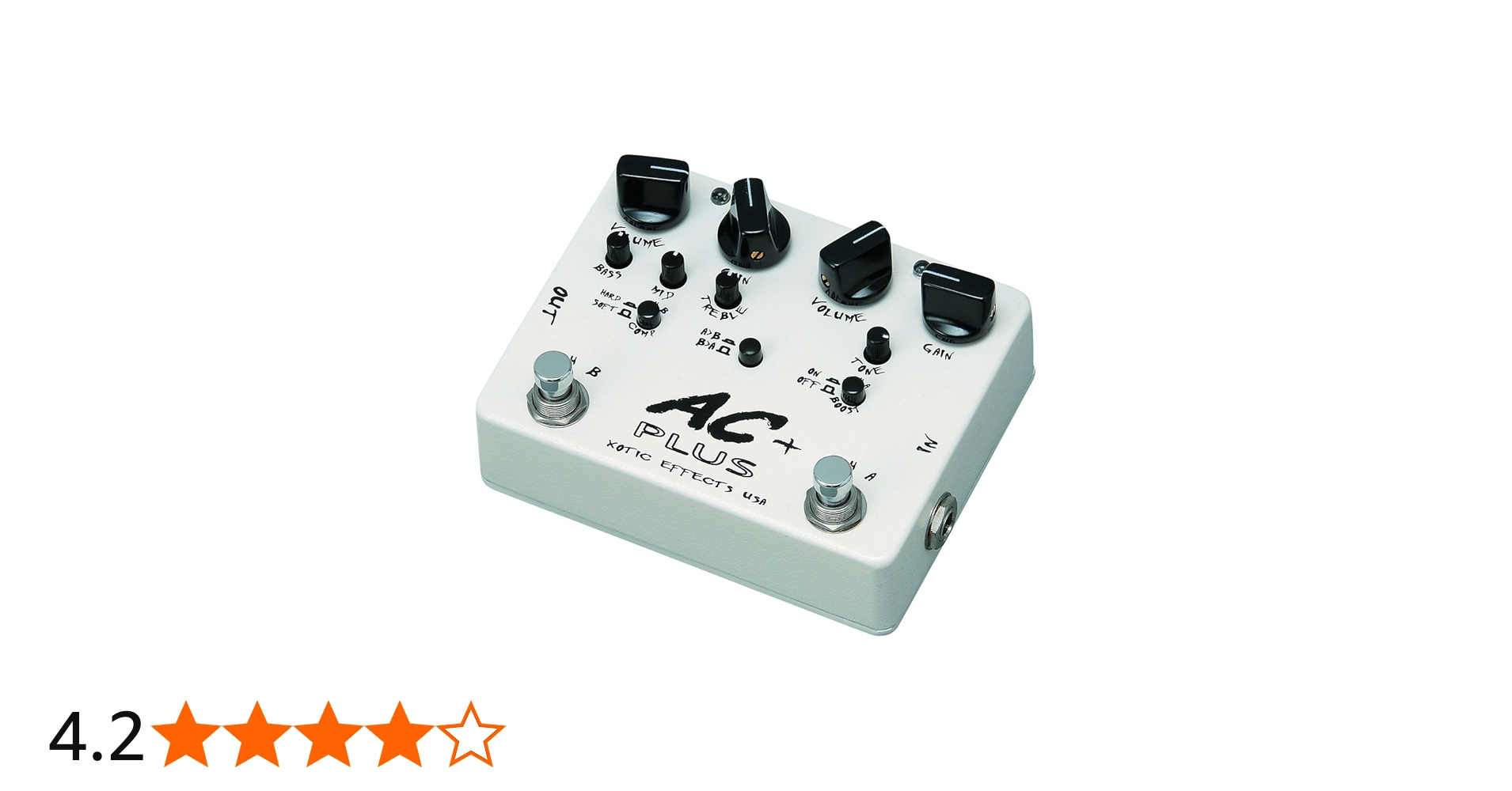 Amazon | Xotic エキゾチック エフェクター オーバードライブ AC Plus