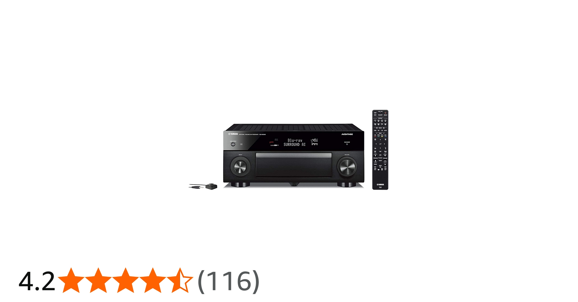 Amazon.co.jp: ヤマハ AVENTAGE RX-A1080 7.2チャンネルネットワークA