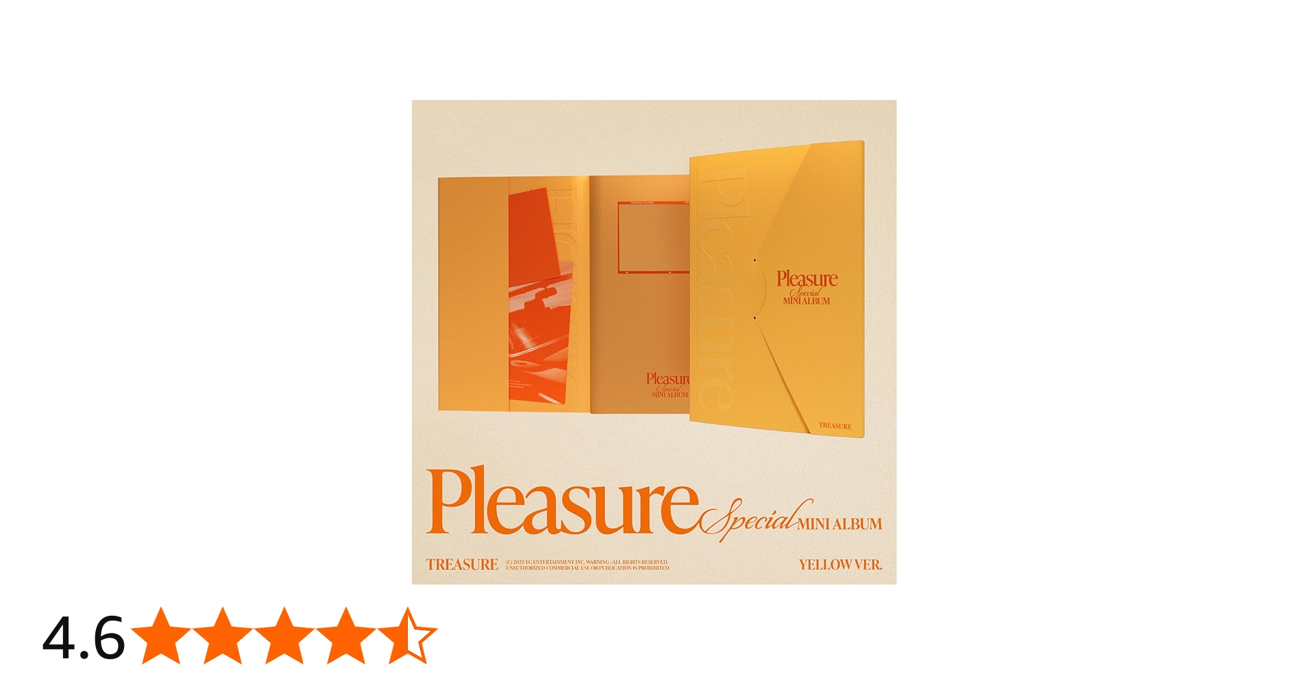 Amazon.co.jp: TREASURE SPECIAL MINI ALBUM [PLEASURE] [YELLOW VER