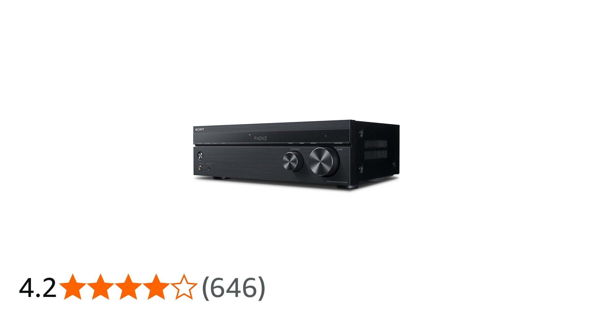 Amazon.co.jp: ソニー ステレオアンプ Bluetooth フォノ入力対応 STR