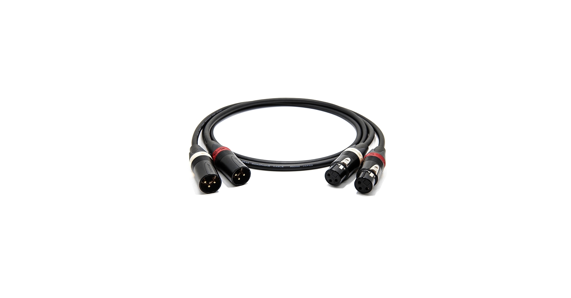 Amazon.com: enoaudio Mogami 2534 Quad Pair (L,R) Cable | Neutrik