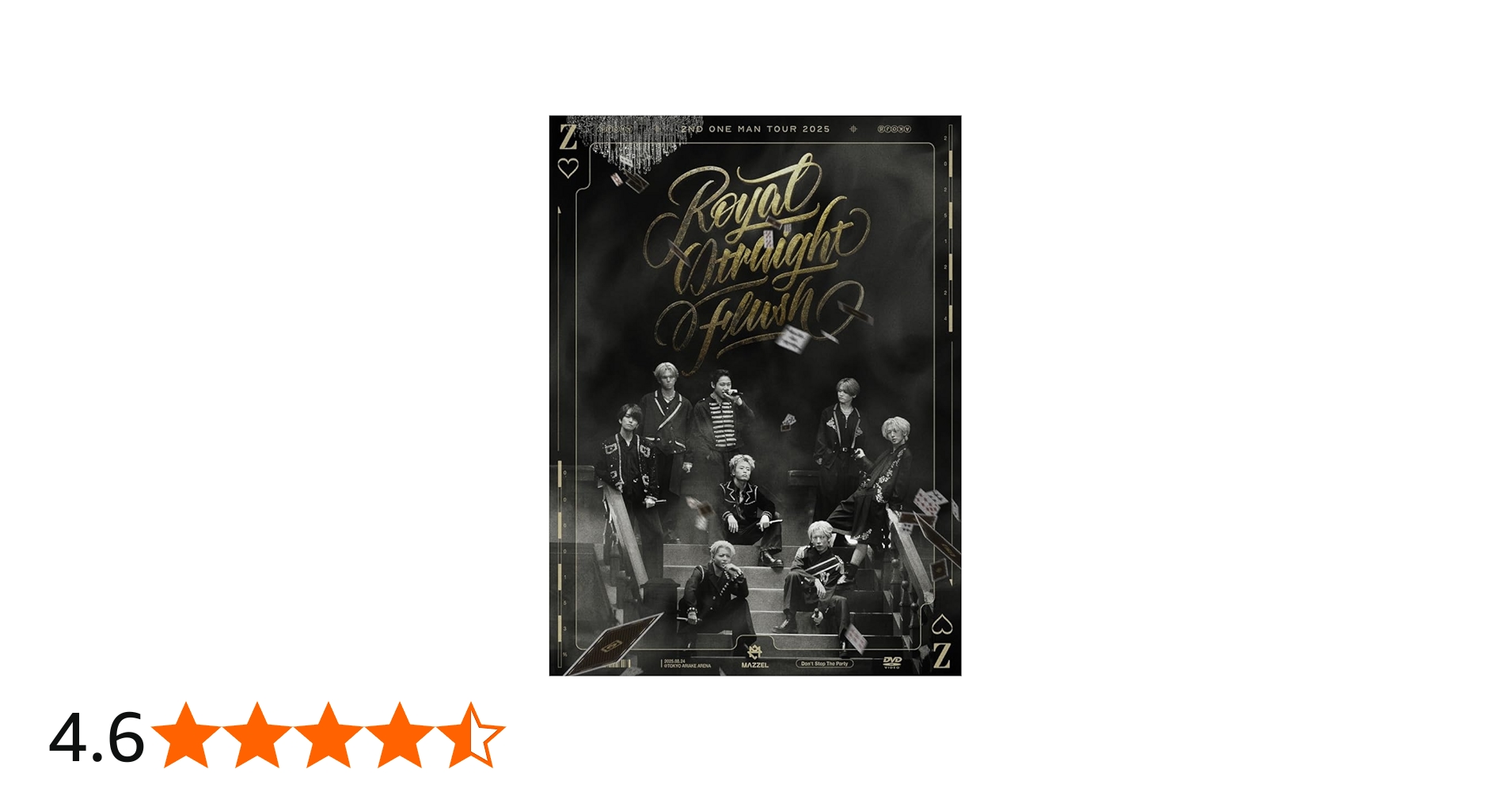 Amazon.co.jp: MAZZEL 2nd One Man Tour 2025“Royal Straight Flush