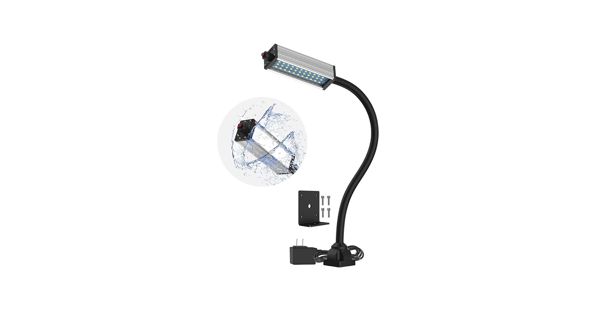 Amazon.com: XINYIQI Flexible Work Light, Machine Light, Gooseneck
