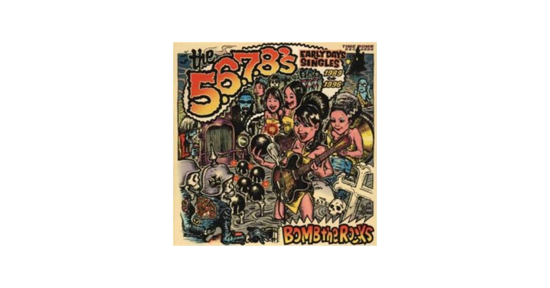 BOMB the ROCKS /The 5.6.7.8's【2枚組LP】ガレージ 5.6.7.8'S (ザ