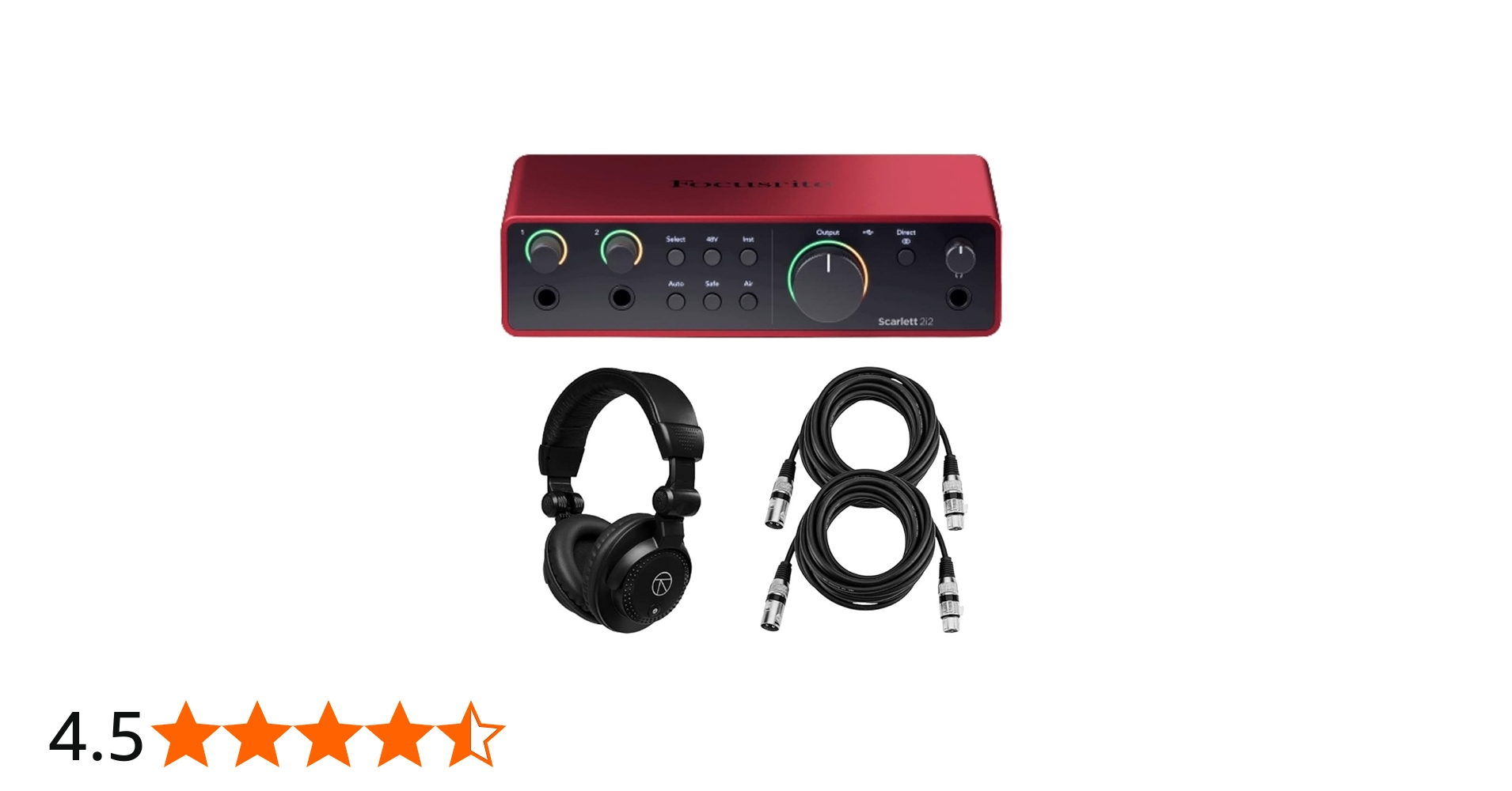 Amazon.co.jp: Focusrite Scarlett 2i2 第4世代 2x2 USBオーディオ