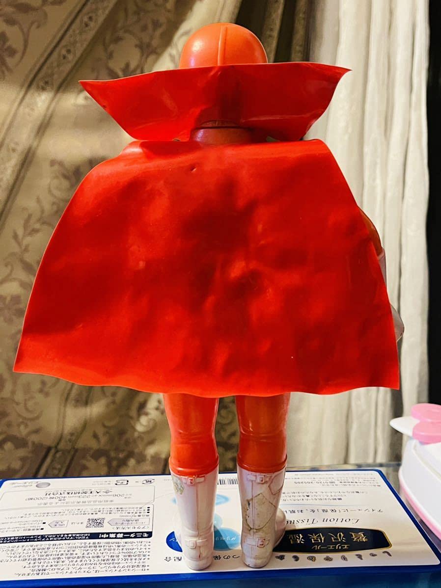 Amazon | 希少アカレンジャーゴレンジャーソフビソフトビニール製人形