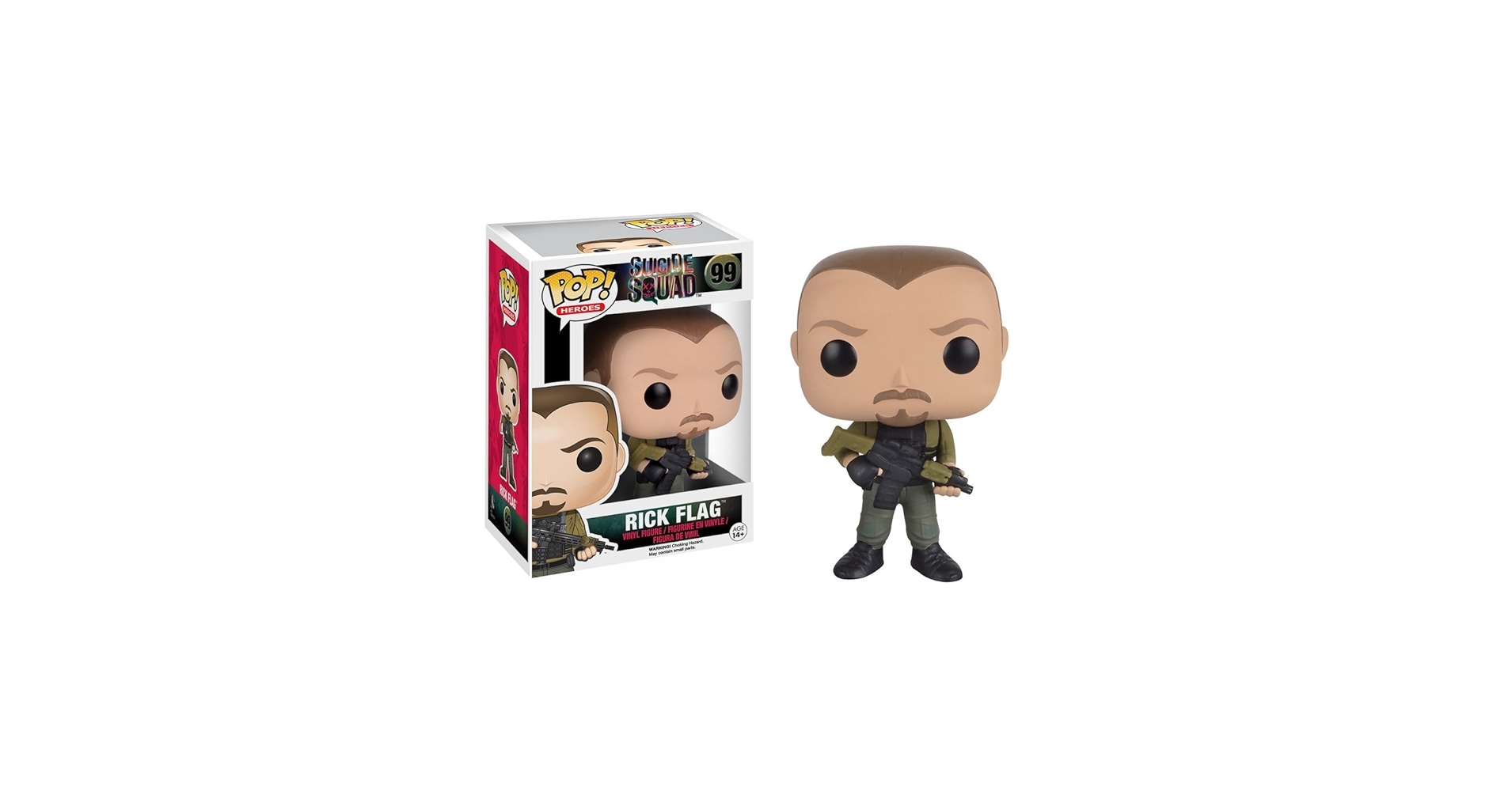 Amazon.com: Funko POP Movies: Suicide Squad Action Figure, Rick