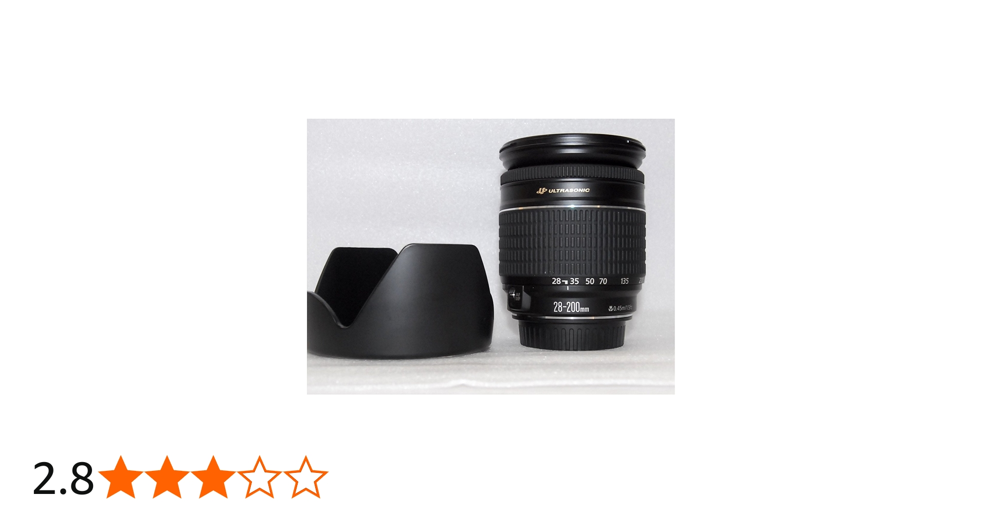 Amazon.co.jp: Canon EF レンズ 28-200mm F3.5-5.6 USM : 家電＆カメラ