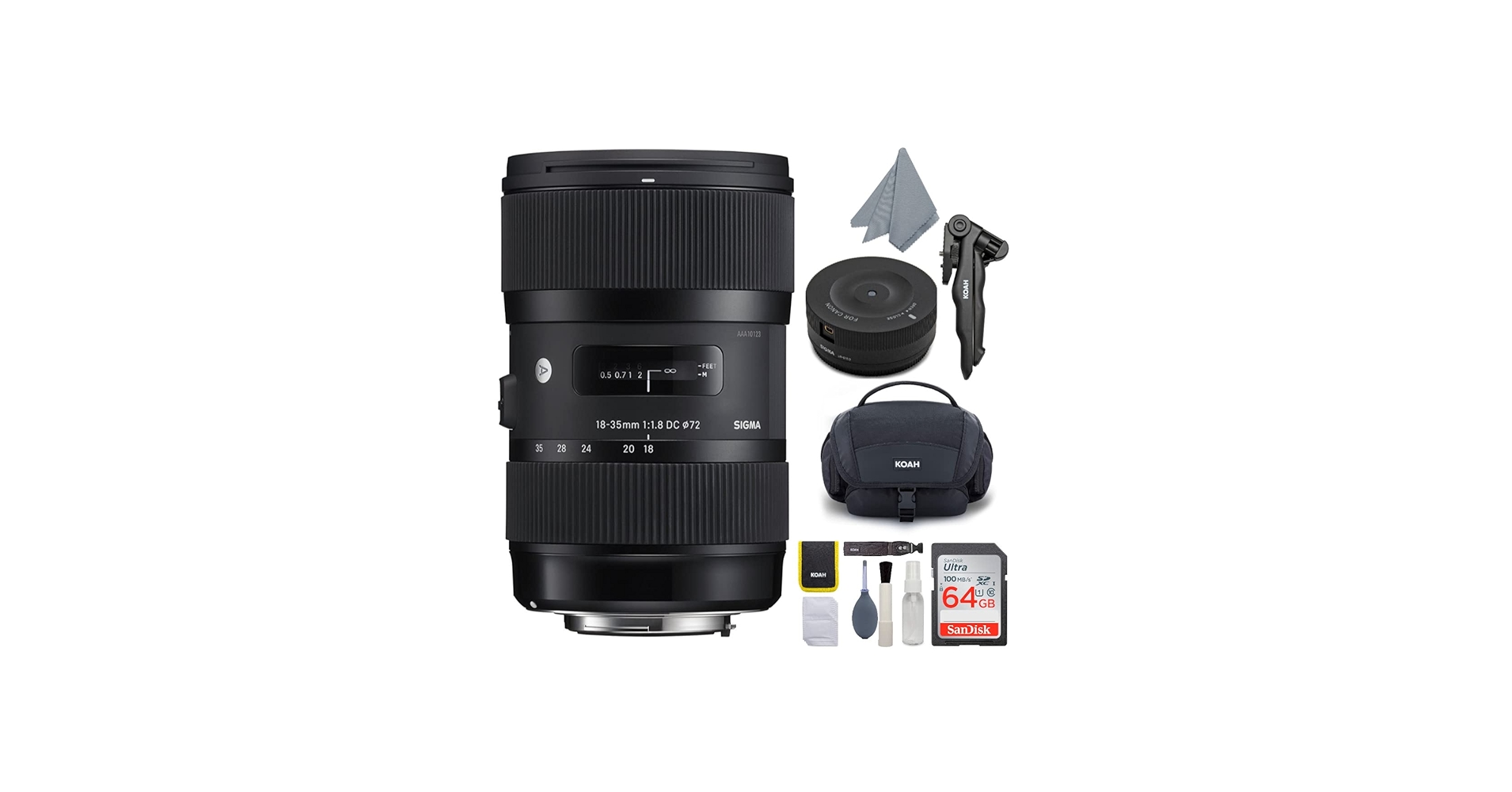 Amazon.com : Sigma 18-35mm F1.8 Art DC HSM Lens for Canon DSLR