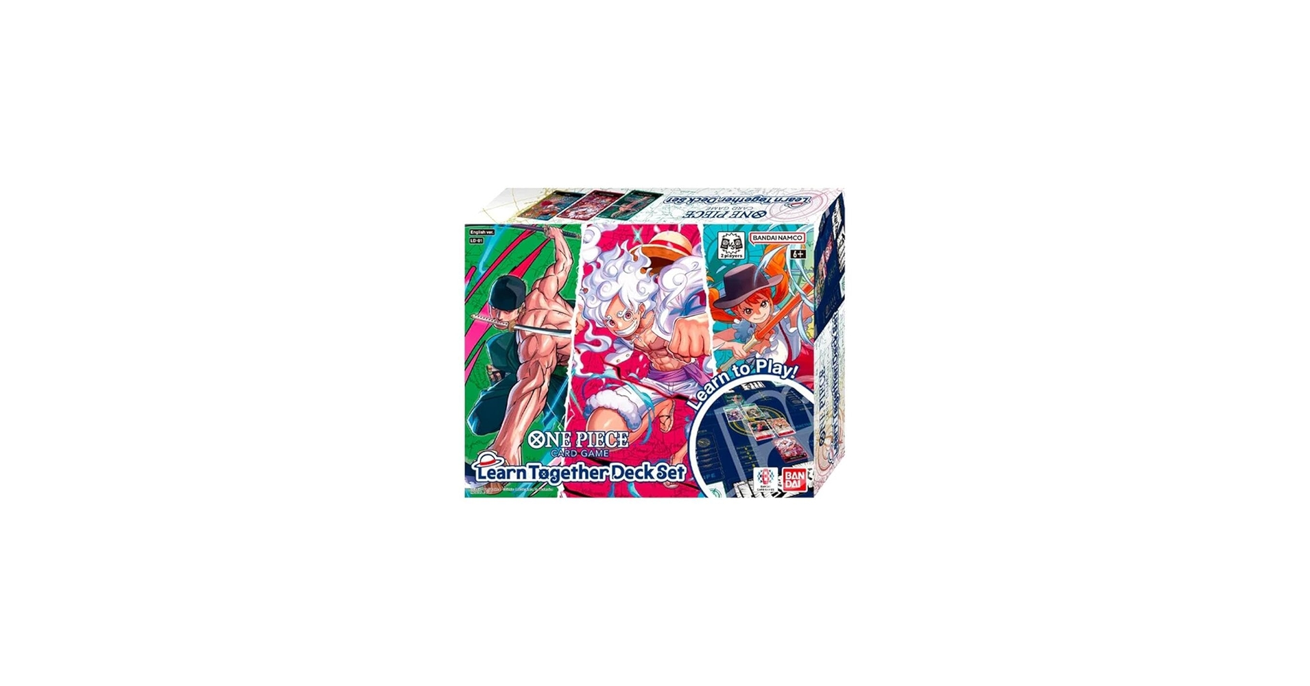 Amazon.com: One Piece: Learn Together Deck Set (LT-01) by Bandai