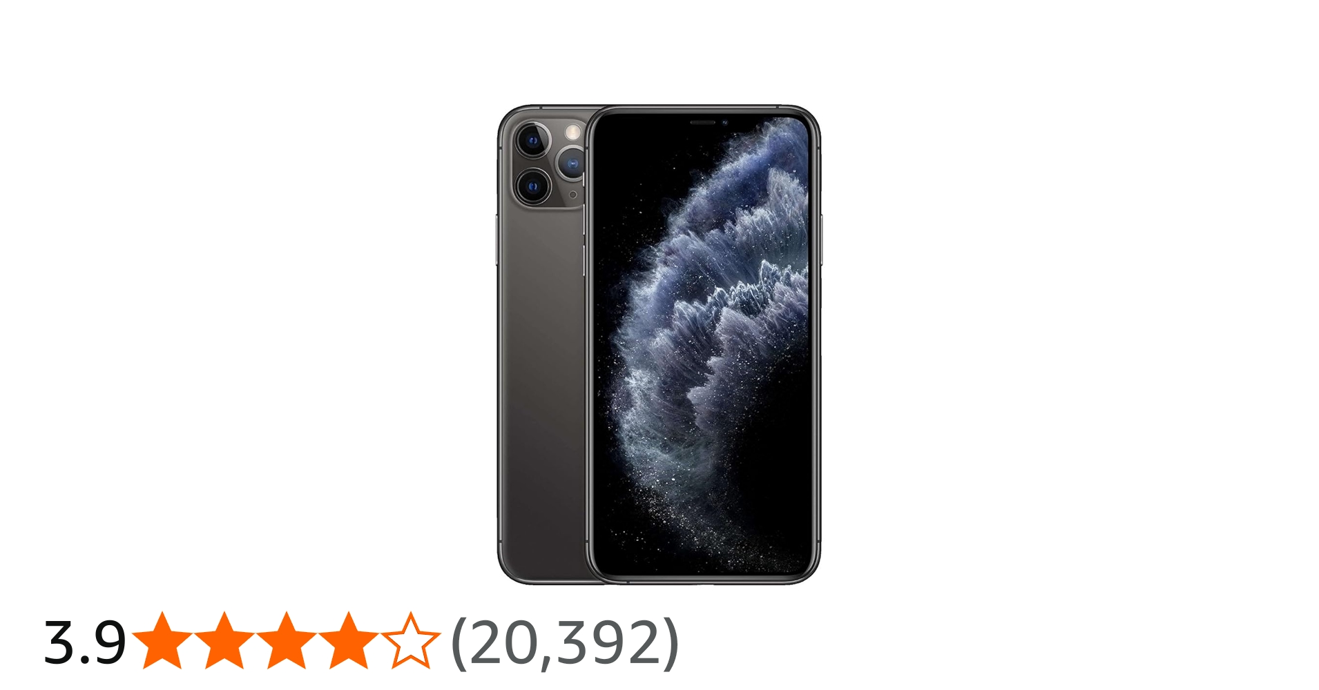 Apple iPhone 11 Pro, 64GB, Space Gray - Fully Unlocked (Renewed