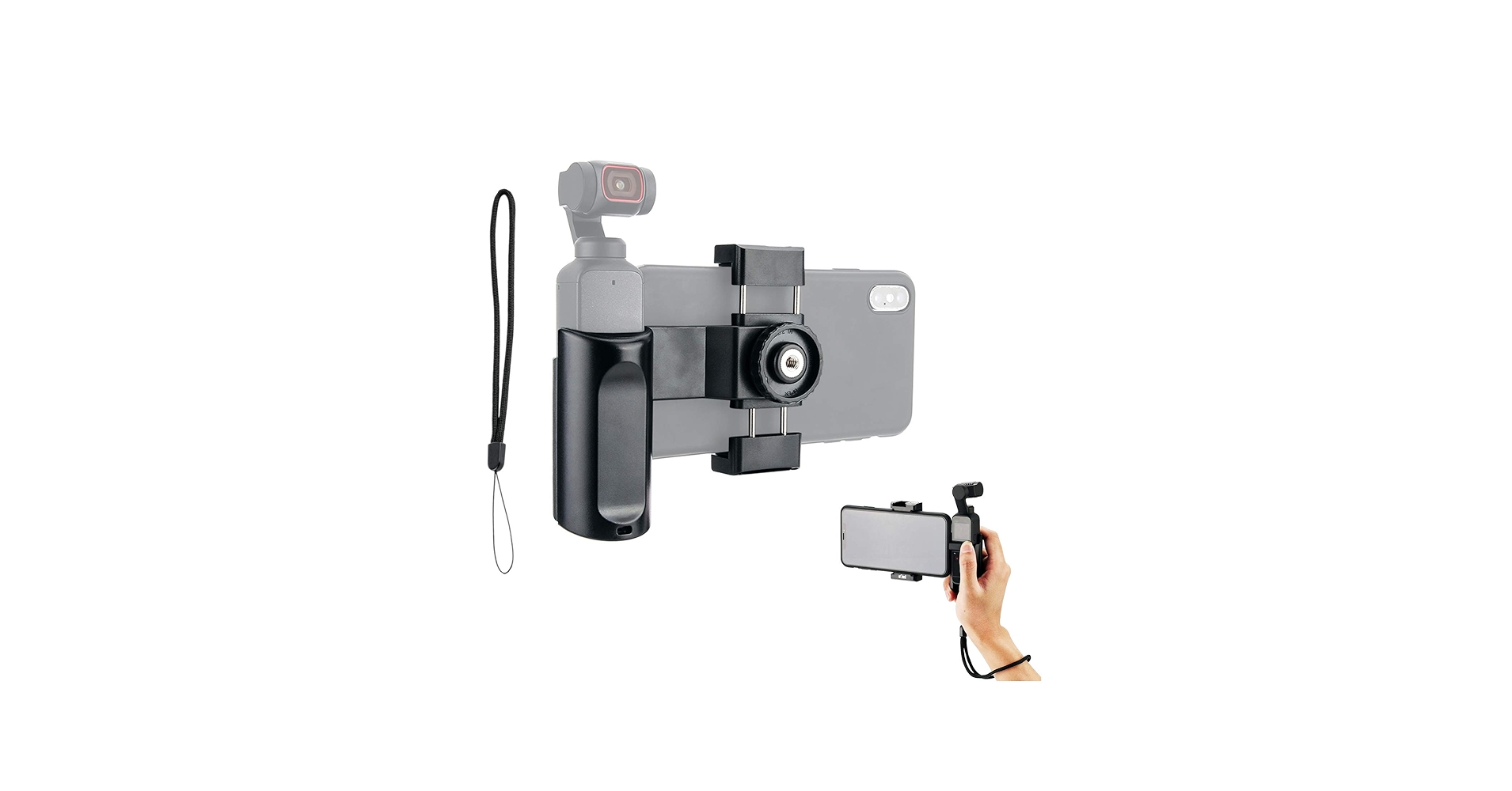 Amazon | KIWIFOTOS DJI OSMO Pocket 2 と OSMO Pocket 対応 ホルダー