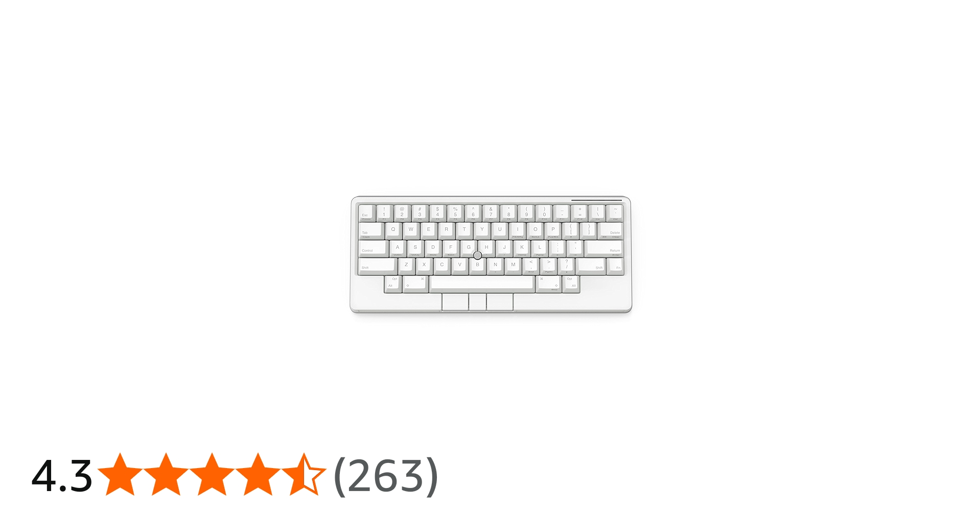 Amazon | PFU キーボード HHKB Studio 英語配列／雪 （ポインティング