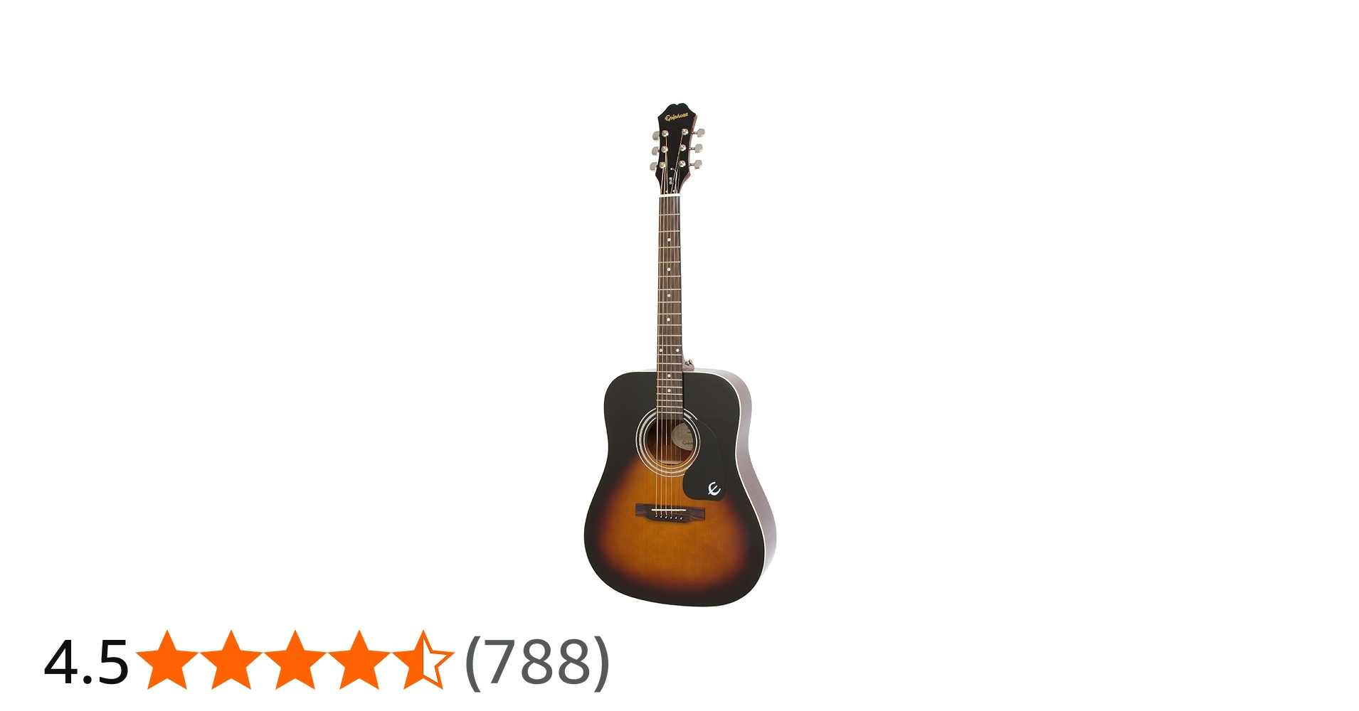 Amazon | Epiphone Songmaker DR-100 Vintage Sunburst