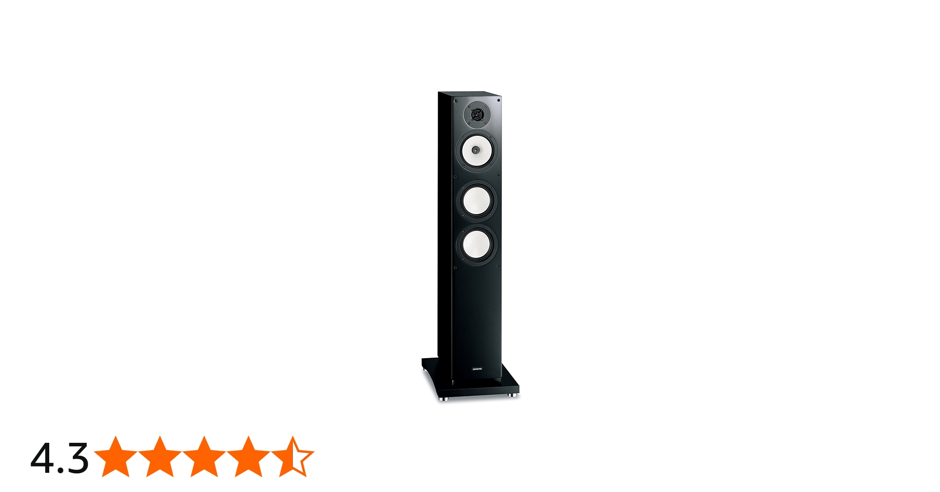 Amazon.co.jp: ONKYO D-509E(B) 3-Way Speaker System (1 unit