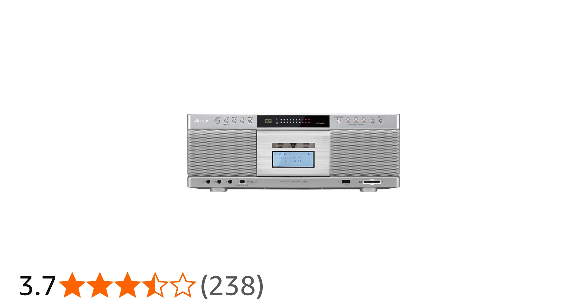 Amazon.co.jp: 東芝 ハイレゾ対応SD/USB/CDラジカセTOSHIBA Aurex TY