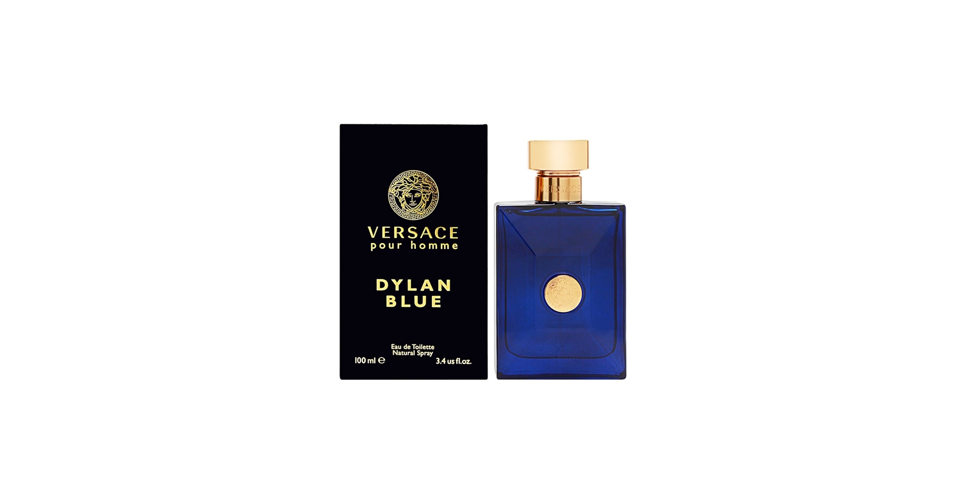 Amazon.com : Versace Pour Homme Dylan Blue for Men 3.4 oz Eau de