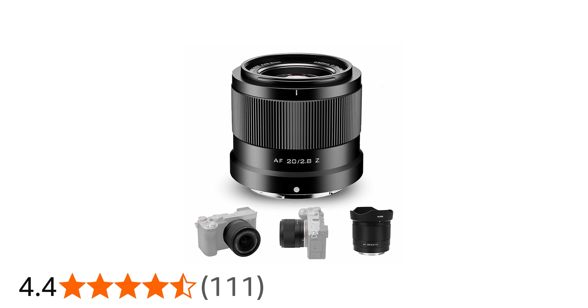 超美品】VILTROX AF 20/2.8 Z 初期対応あり 原則当日発送 VILTROX AF