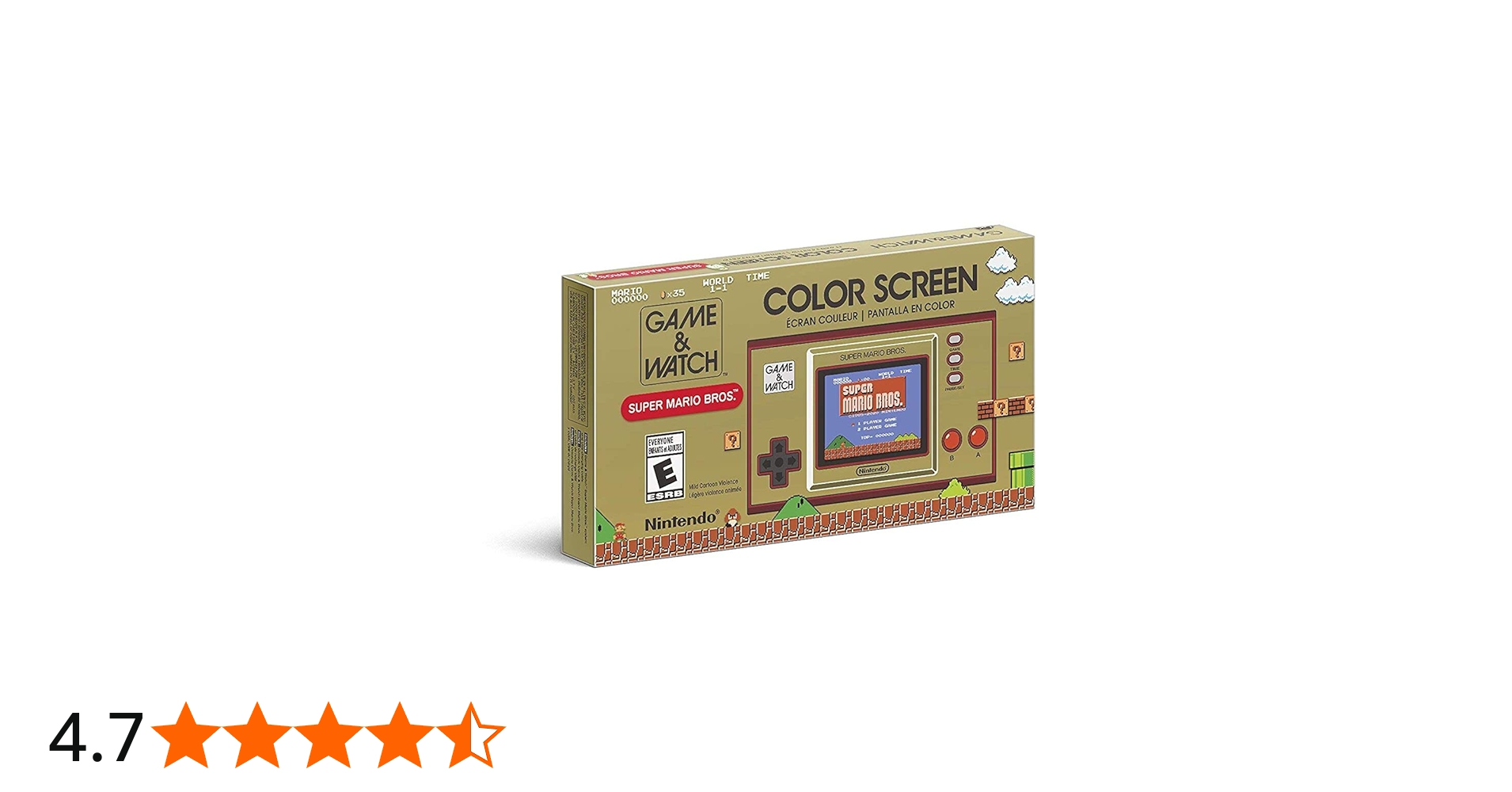 Nintendo Game And Watch: Super Mario Bros: Buy Online at Best