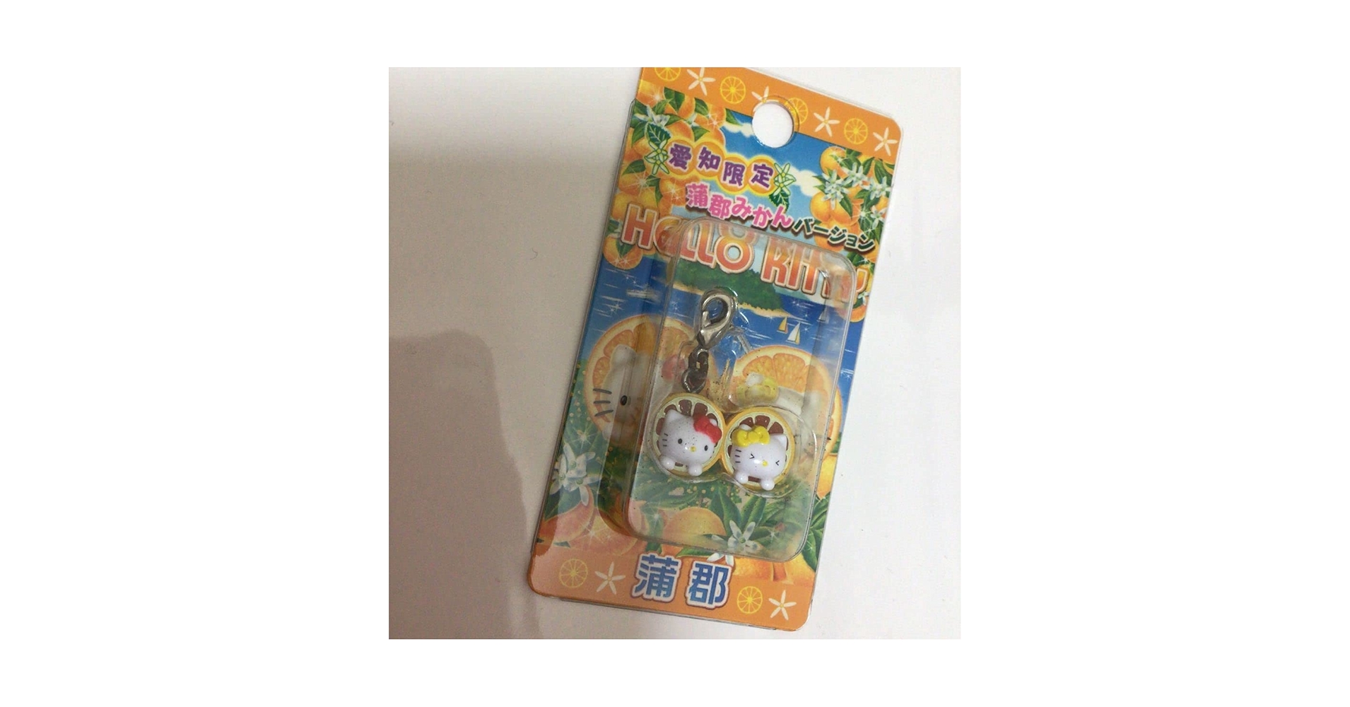 ご当地キティ ファスナーマスコット 水族館 八丈島 いか ご当地キティ