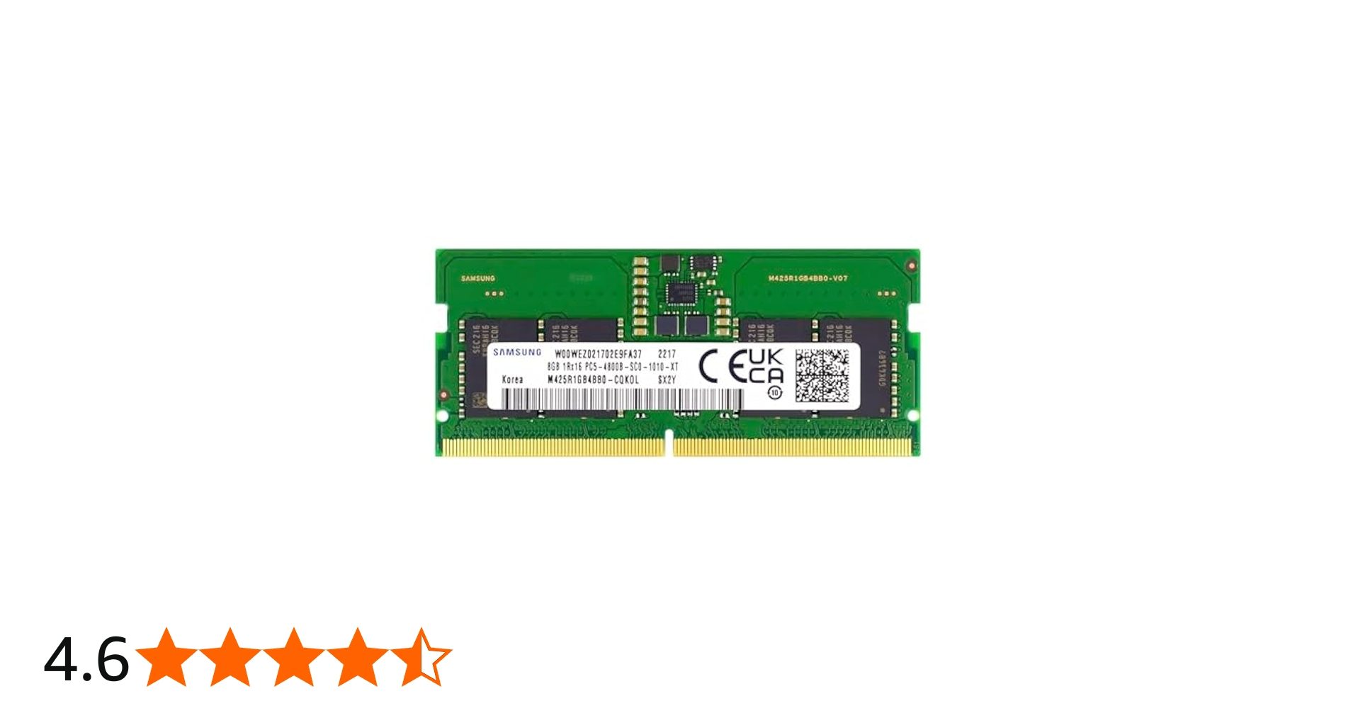 Amazon.co.jp: Samsung 8GB DDR5 4800MHz PC5-38400 SODIMM ノート