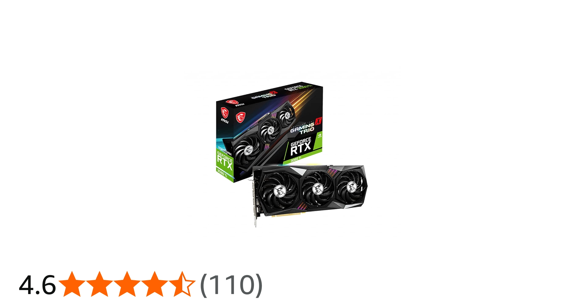 Amazon | MSI GeForce RTX 3080 Ti Gaming X Trio 12G ゲーミング