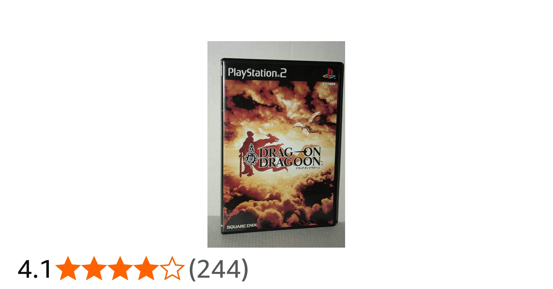 VGA鑑定 85+ PS2 ラッグオンドラグーン DRAG-ON DRAGOON Drag On