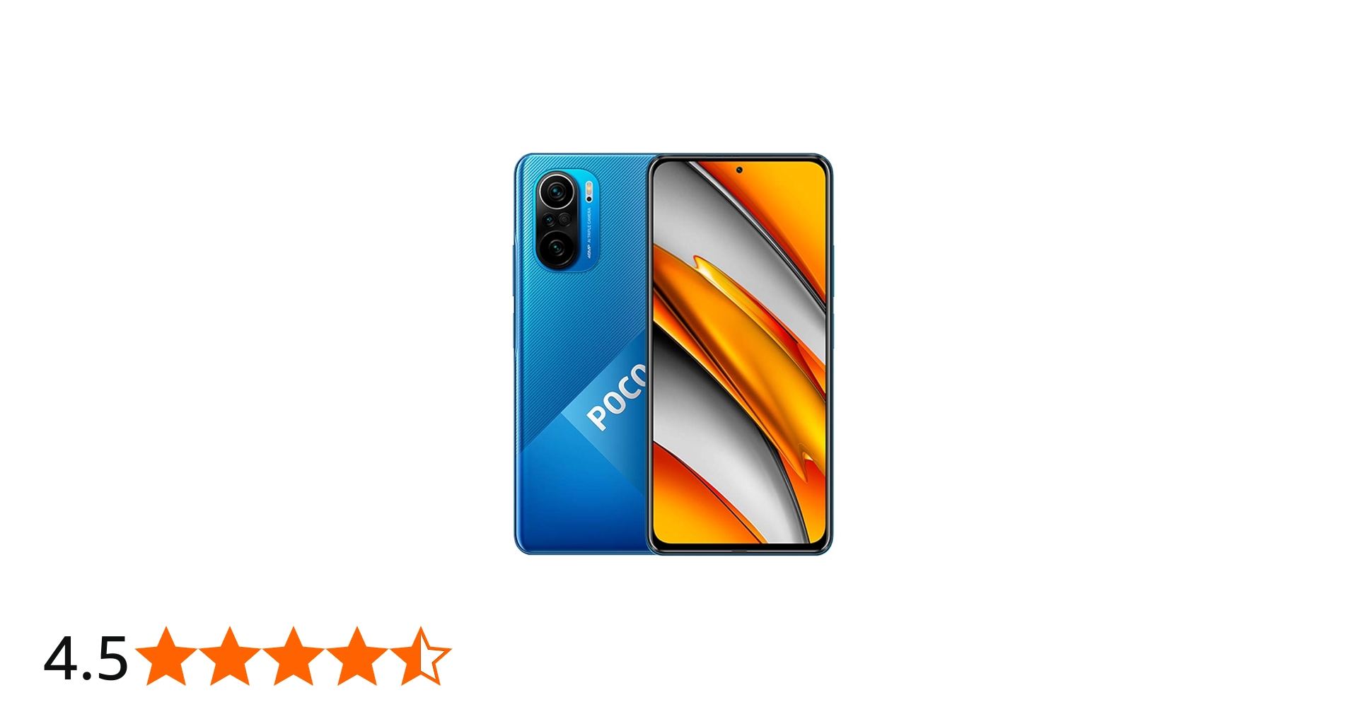 Xiaomi POCO F3 Dual SIM Mobile - 6.67 Inches, 128 GB, 6 GB RAM, 4G